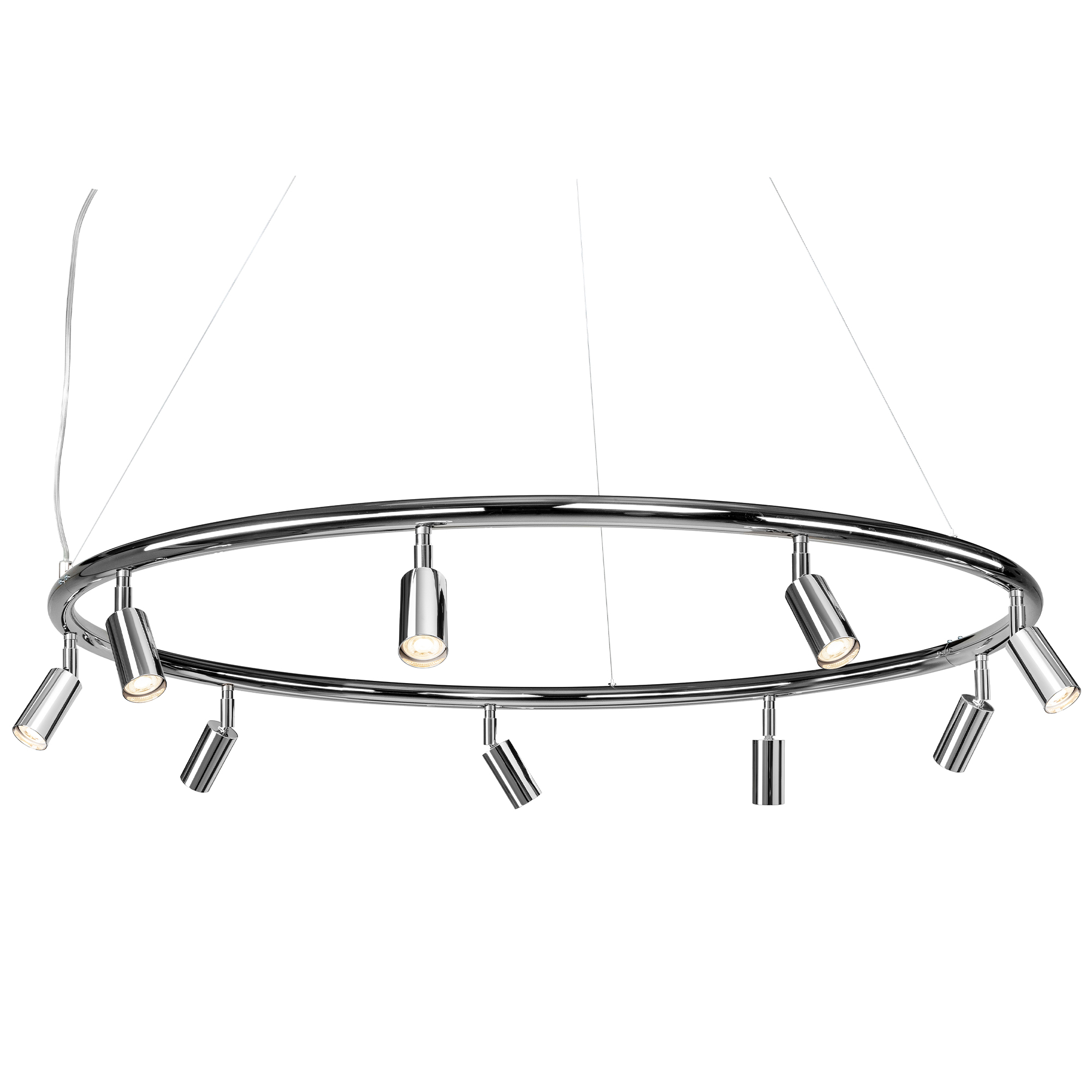 Örsjö Belysning - Starlight chandelier Ø100cm – Nickel-plated brass - Takkronor - Jonas Bohlin - Silver | Belysning - Taklampor - Takkronor | Möbelexperten