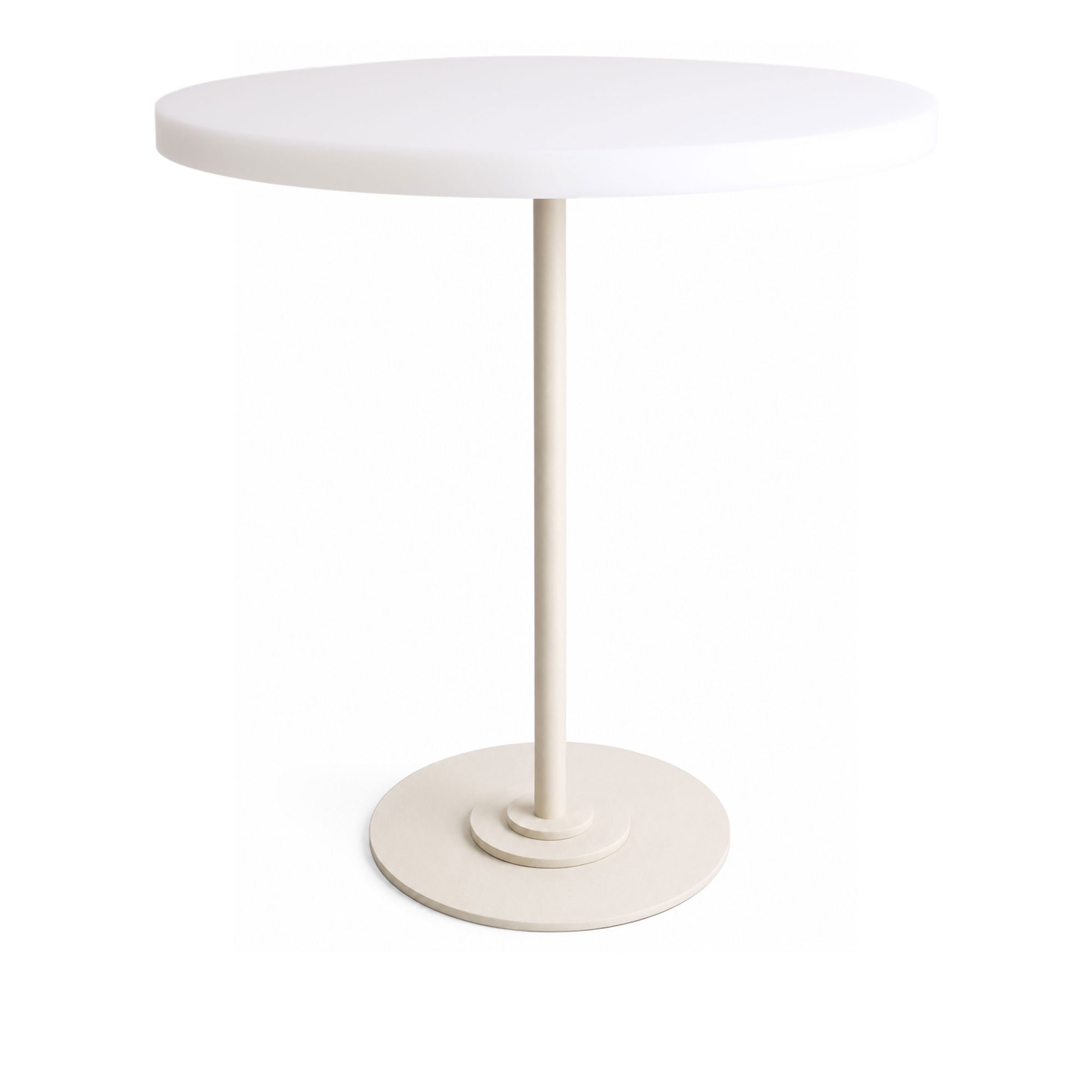 Frama - Table 57 matbord 70 cm warm white / white - Matbord - Per Holland Bastrup - Vit - Metall