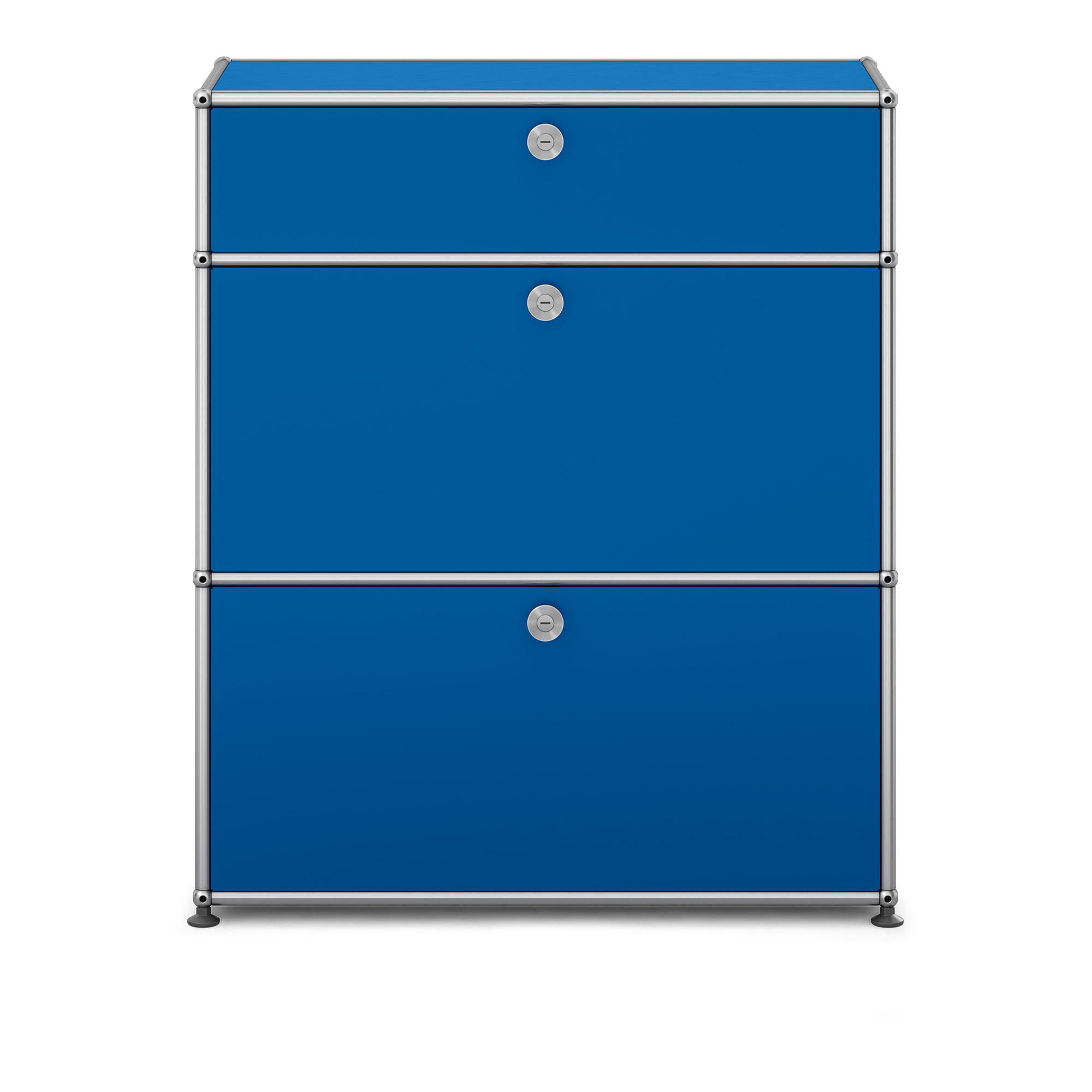 USM - USM Haller Shelf M25 Gentian Blue - Byråer - Fritz Haller & Paul Schärer - Blå | Möbler - Förvaring Och Hyllor - Byråer | Möbelexperten