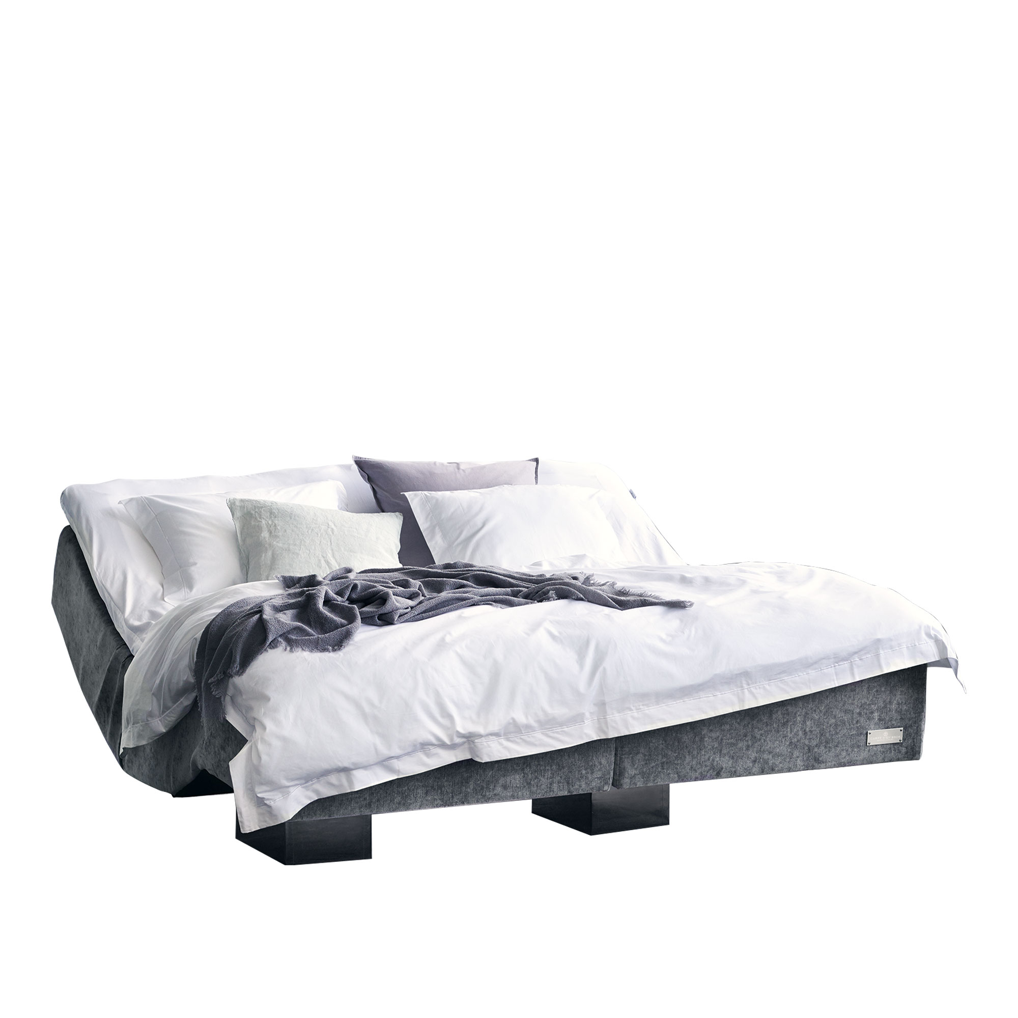 Carpe Diem Beds - Vind&ouml; Inkl. Matta Medium Grey 90X210 SO, E16 RO Asuri Cashew, Prestige - S&auml;ngar - Beige
