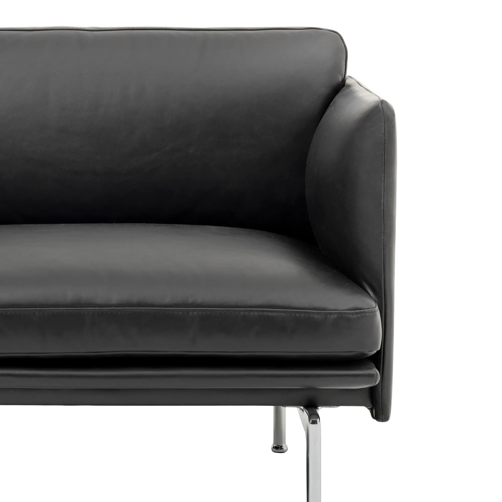 Outline Studio Chair / Polished Aluminium Base