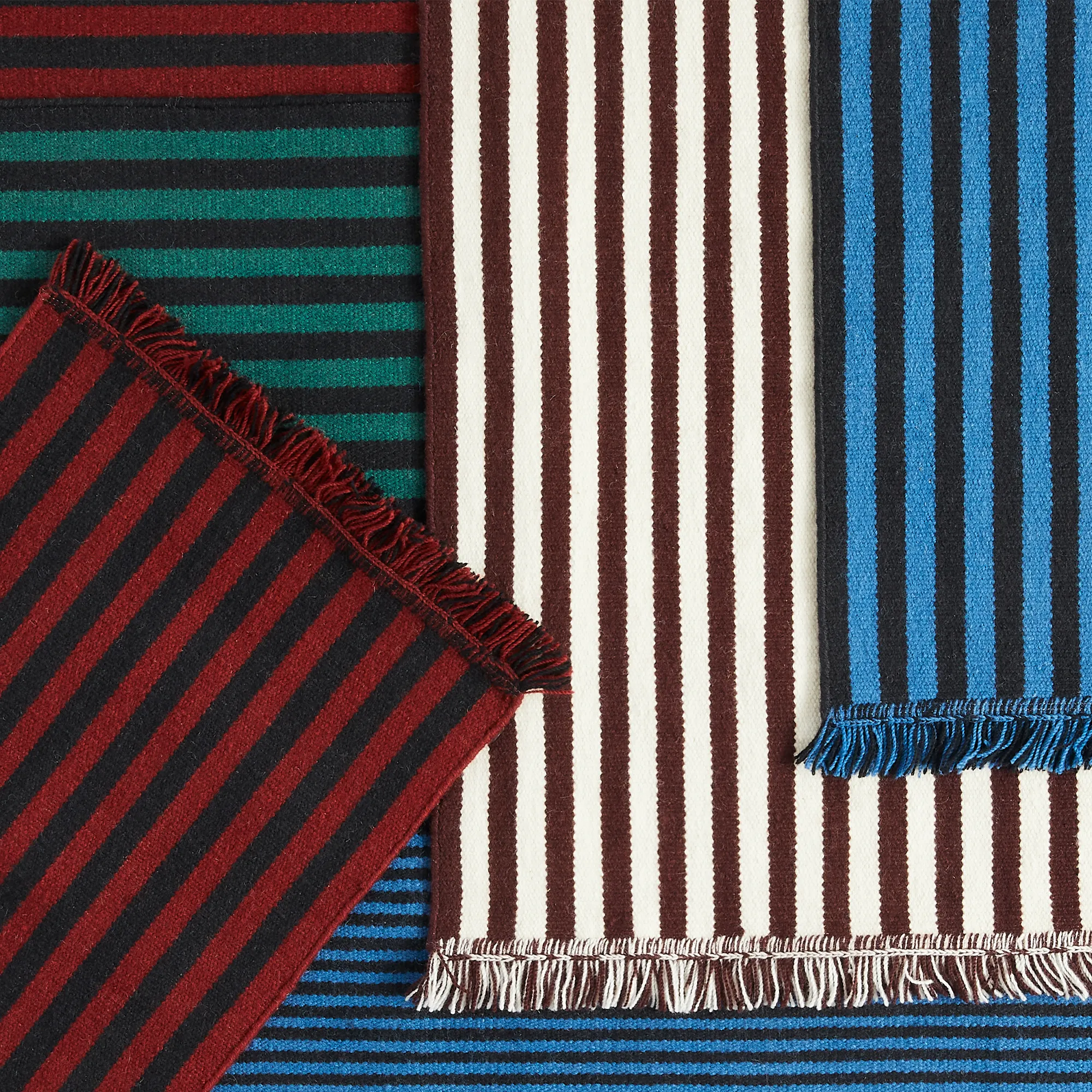 Stripes and Stripes Wool matta 60 x 200 cm
