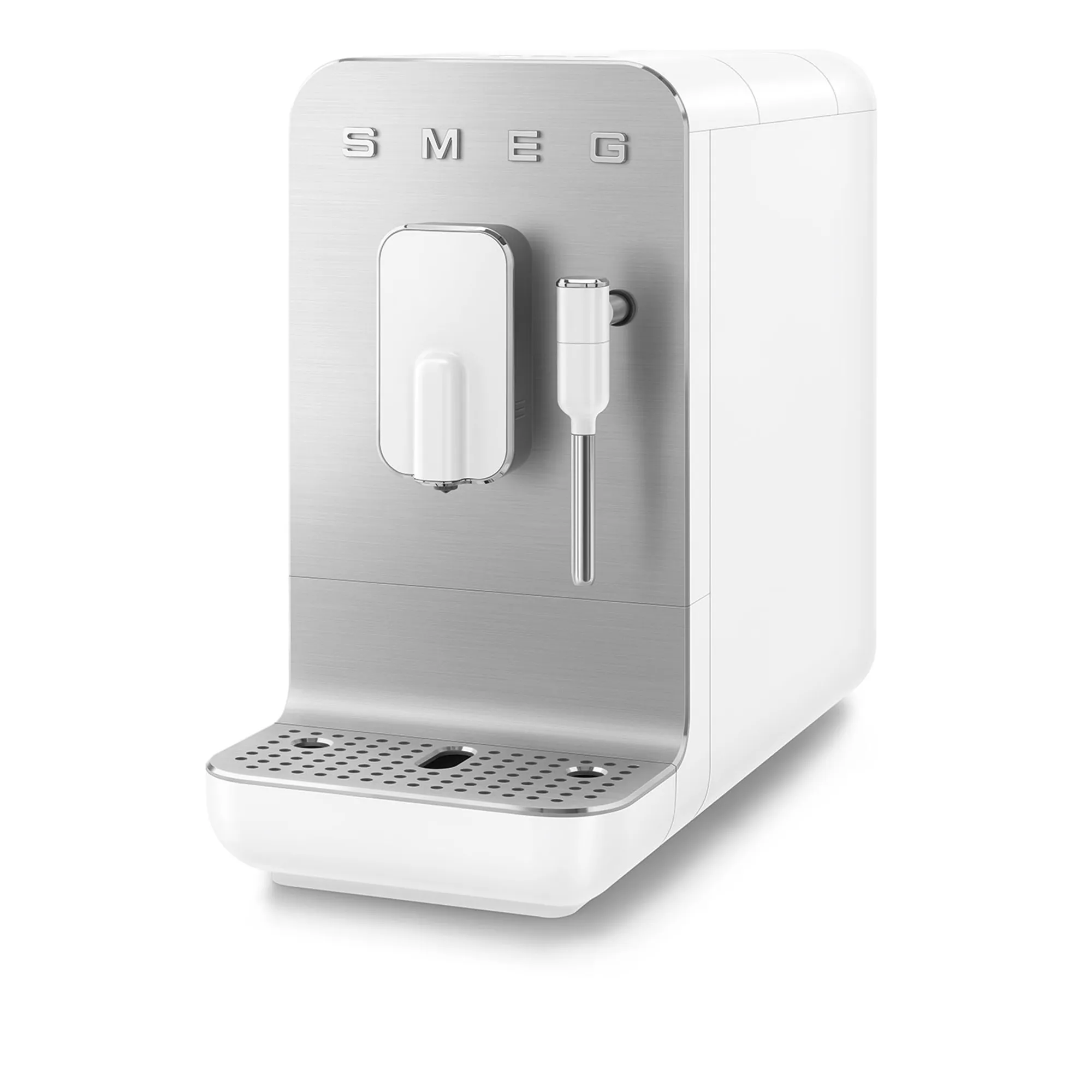 Smeg Automatic Coffee Machine With Steam Wand White