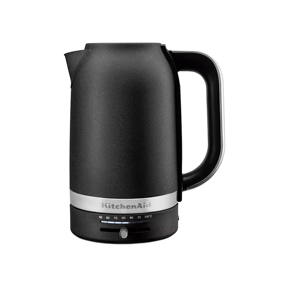 Vattenkokare med temperaturkontroll 1,7 l cast iron black 5KEK1701EBK