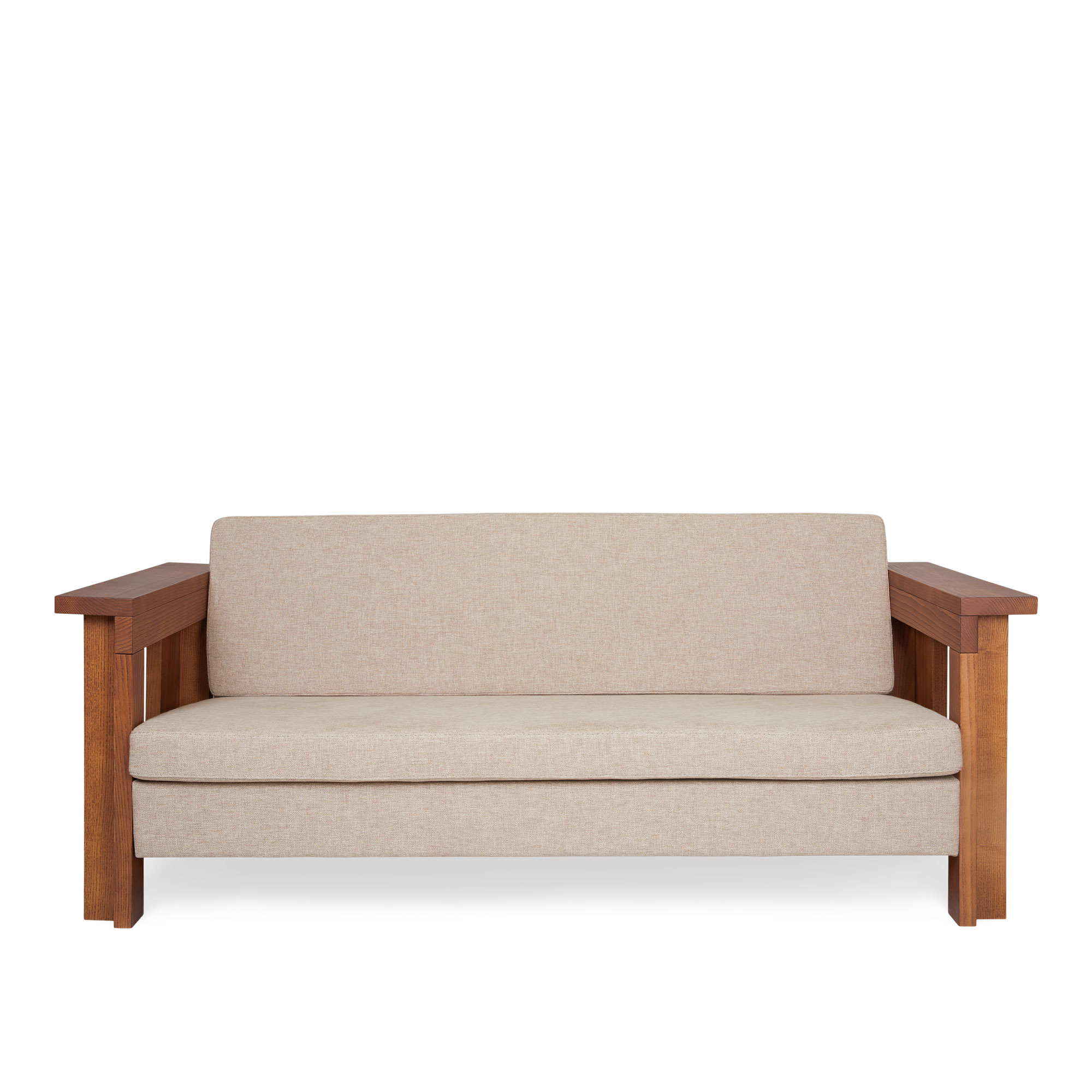 Frama - Symmetry soffa ash / oat - Soffor - Studio 0405 - Beige - Trä | Möbler - Soffor Och Dagbäddar - Soffor | Möbelexperten