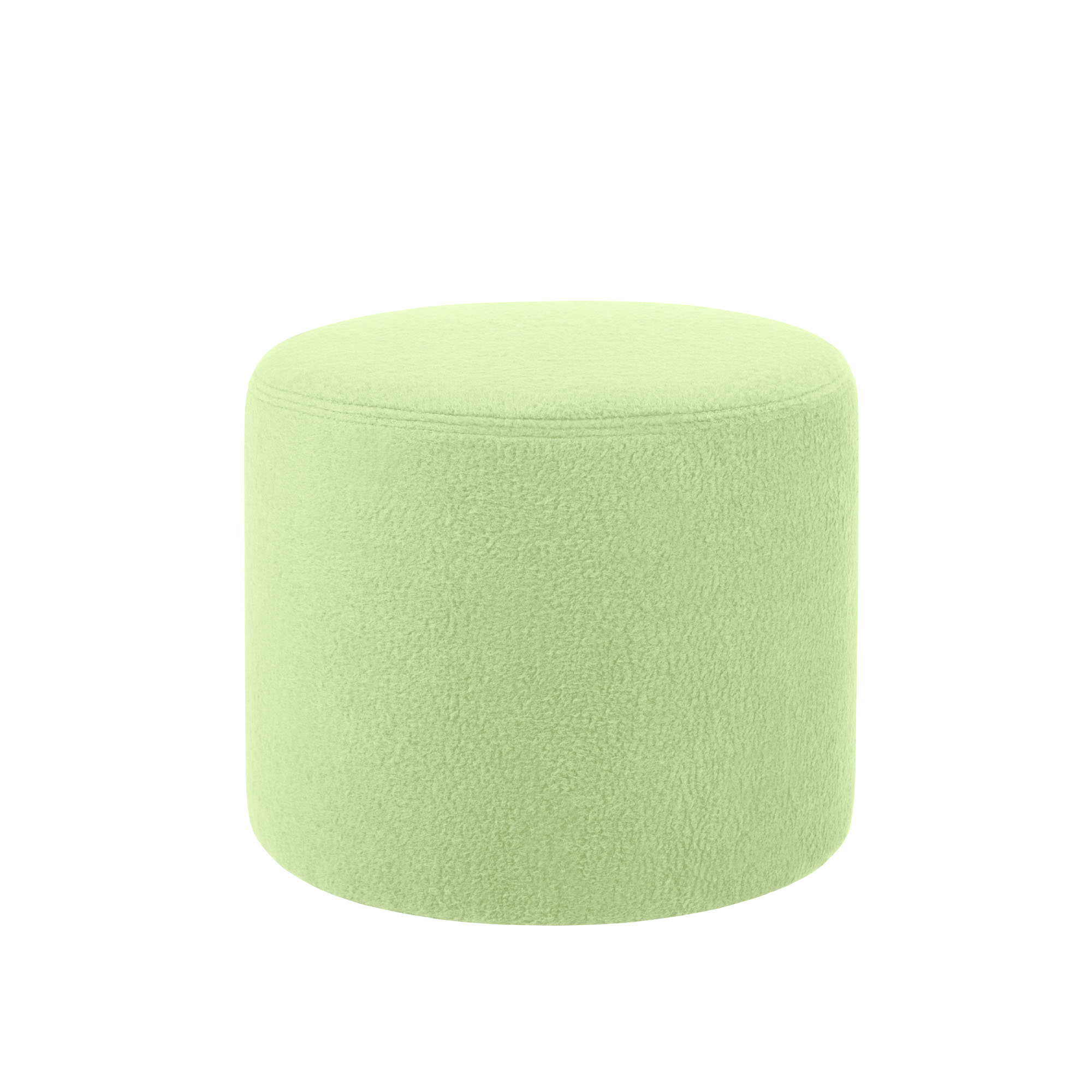 HEM - Bon Pouf Round - Mint - Sittpuffar - Sabine Marcelis - Grön - Trä/Syntetiskt/Skum/Ull