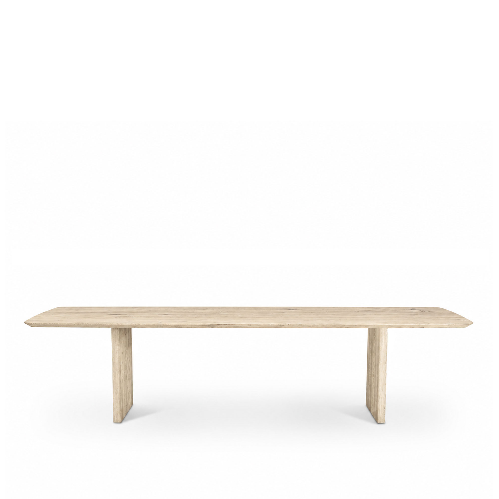 Dk3 - Ten Table 200 x 95 Wild Oak Whiteoil - Matbord - Christian Troels,Jacob Plejdrup - Träfärgad - Trä
