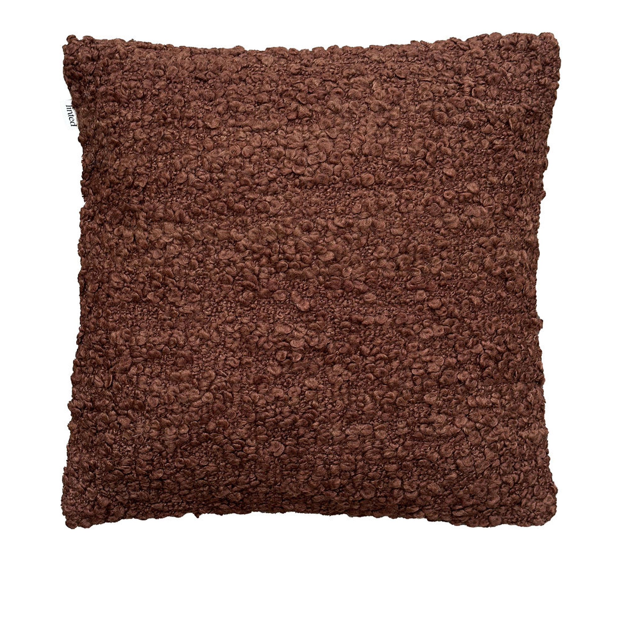 Tinted Objects - Levantin kudde 45 x 45 cm brun - Prydnadskuddar och kuddfodral - Brun - Bouclé | Textilier - Plädar Och Prydnadskuddar - Prydnadskuddar Och Kuddfodral | Möbelexperten