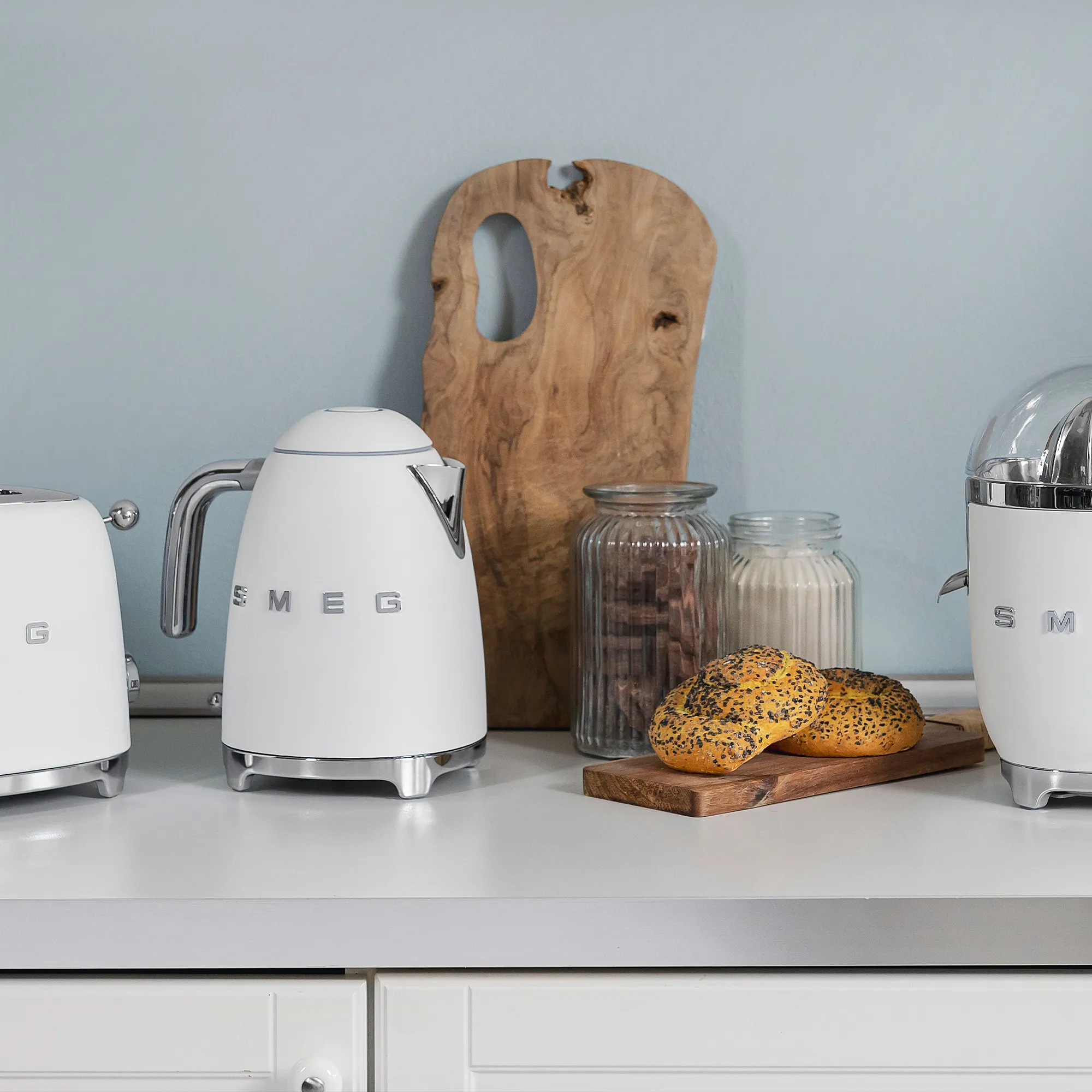 Smeg Electric Kettle Matt White