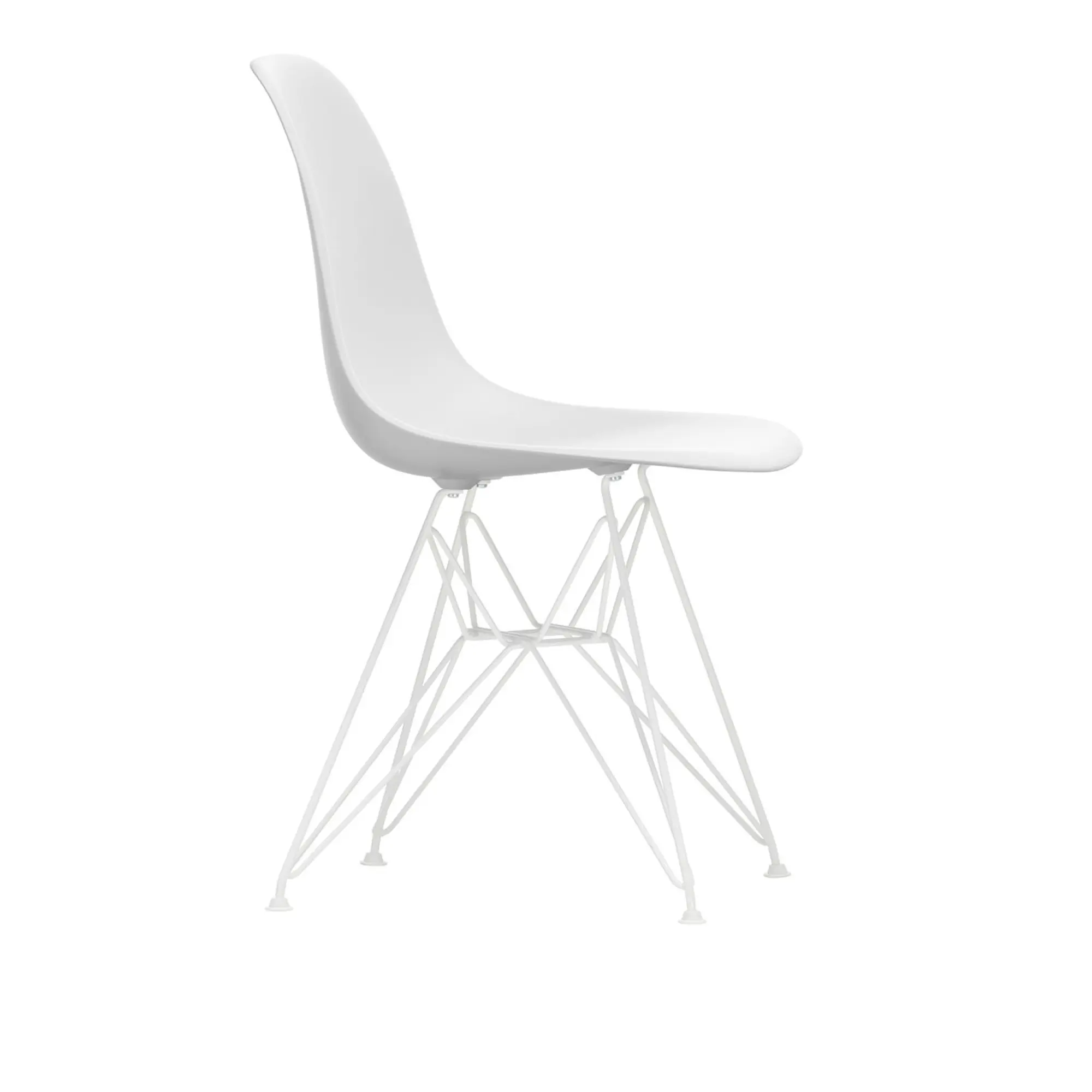 Eames RE Plastic Chair DSR stol White