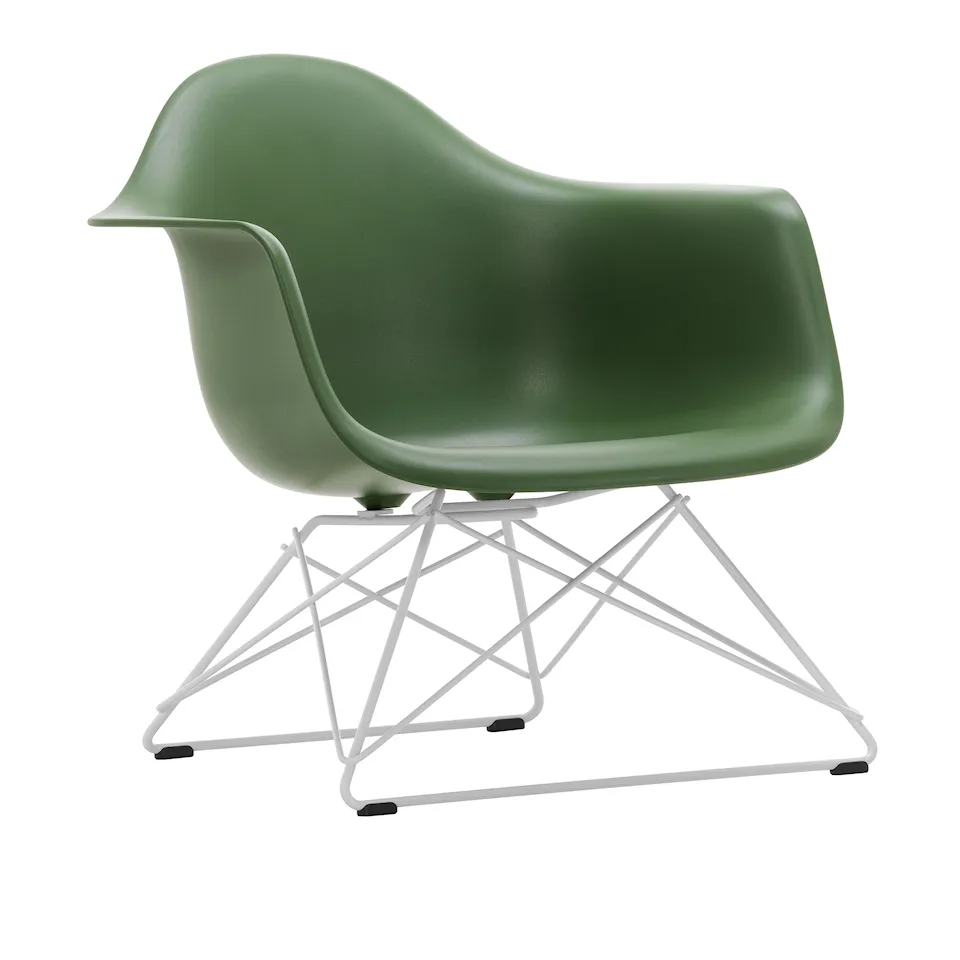Eames RE Plastic Armchair LAR fåtölj White