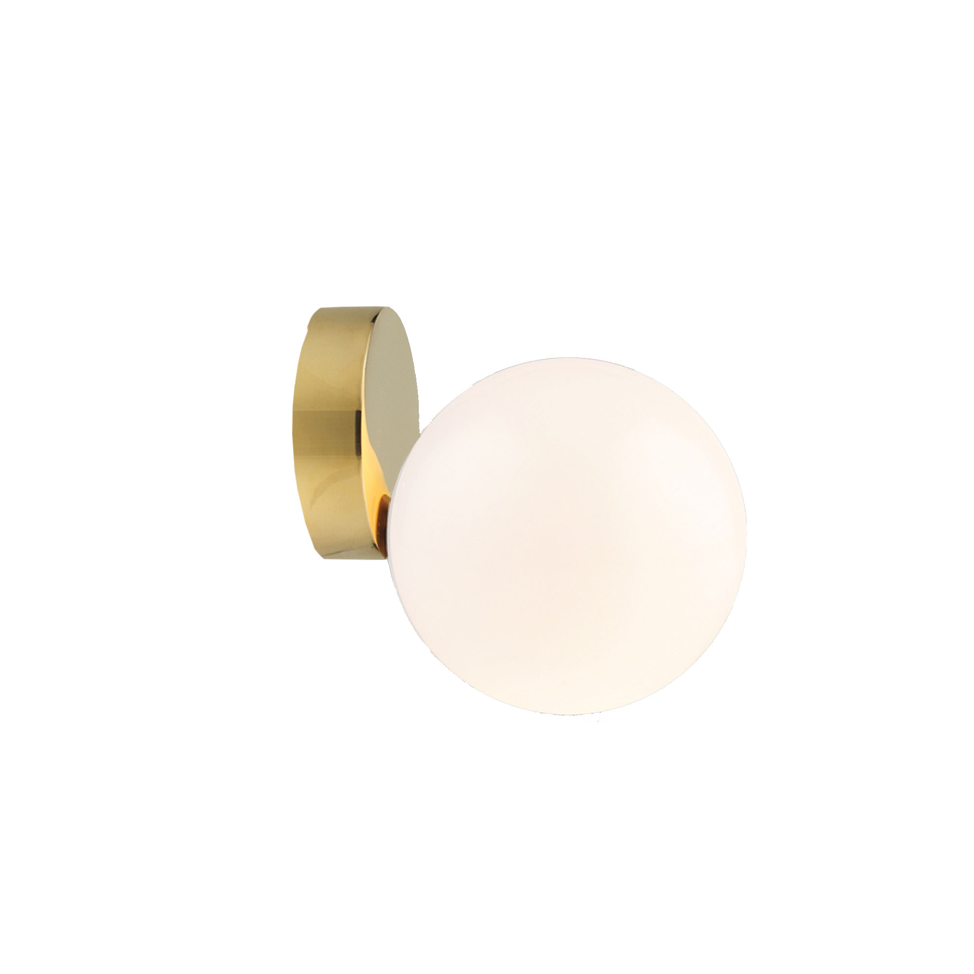 Michael Anastassiades - Tip Of The Tongue, Cast Polished Brass - Vägglampor - Michael Anastassiades - Guld