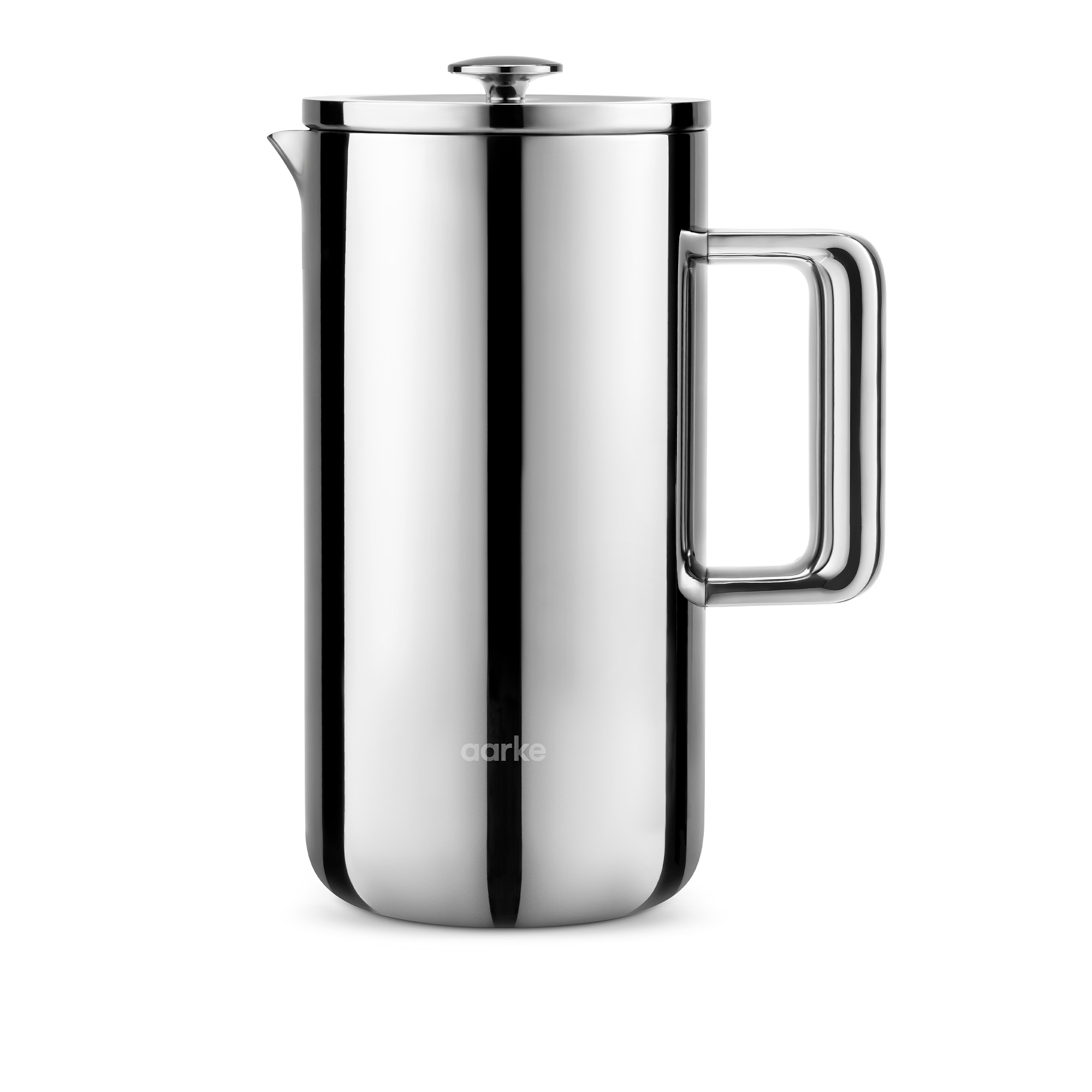 Aarke - Aarke Coffee Press Stainless Steel - Kaffemaskiner och kaffebryggare - Carl Ljungh,Jonas Groth - Silver | Kök - Köksmaskiner - Kaffemaskiner Och Kaffebryggare | Möbelexperten