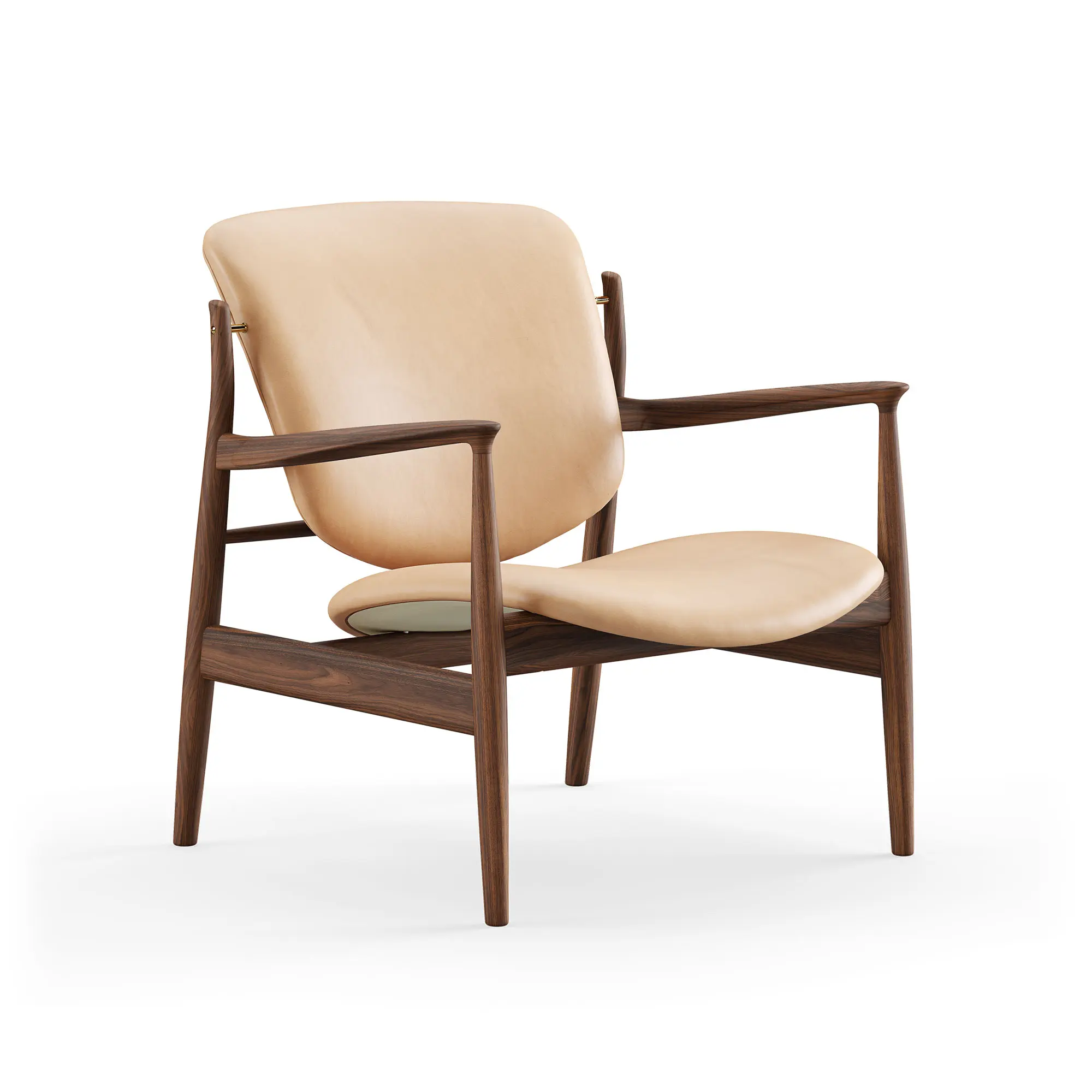 France stol Walnut