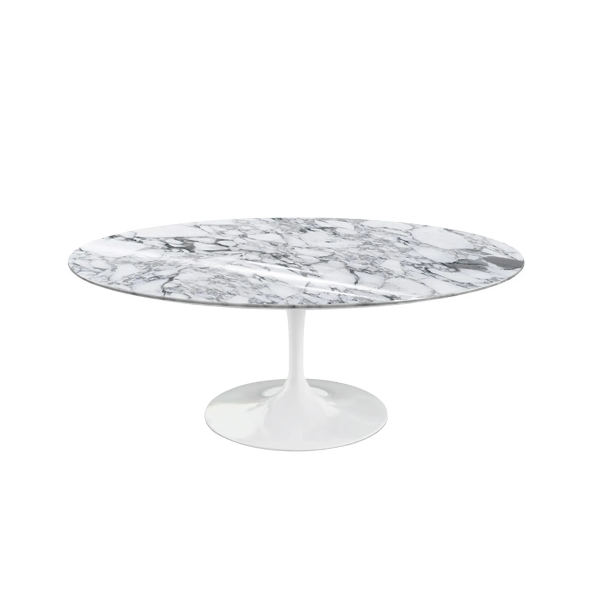 Saarinen Oval Sofabord White