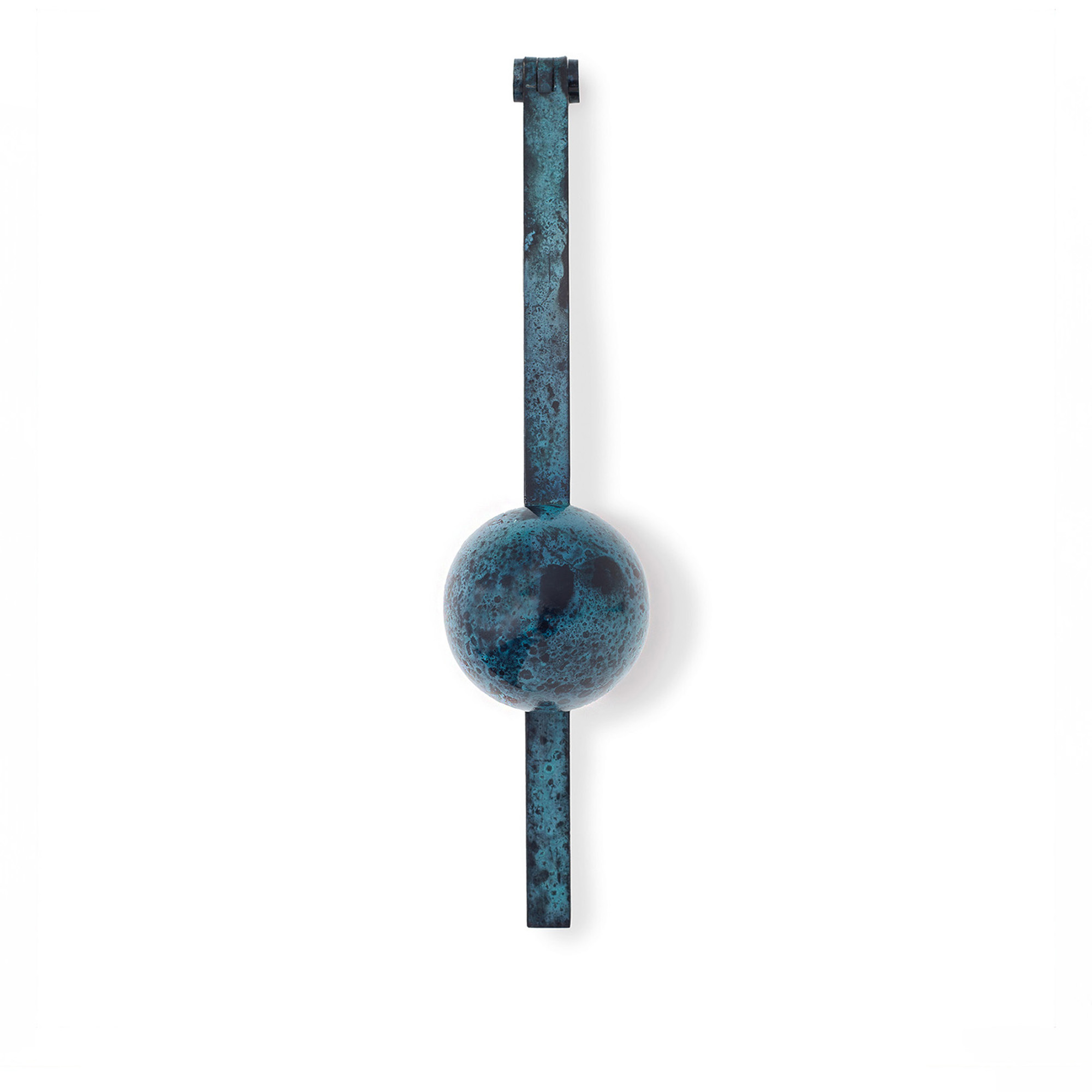Klong - Klonk Door Knocker Blue-green - Dörrstopp - Viktor Erlandsson - Grön,Blå - Metall | Inredning - Förvaring Och Beslag - Dörrstopp | Möbelexperten