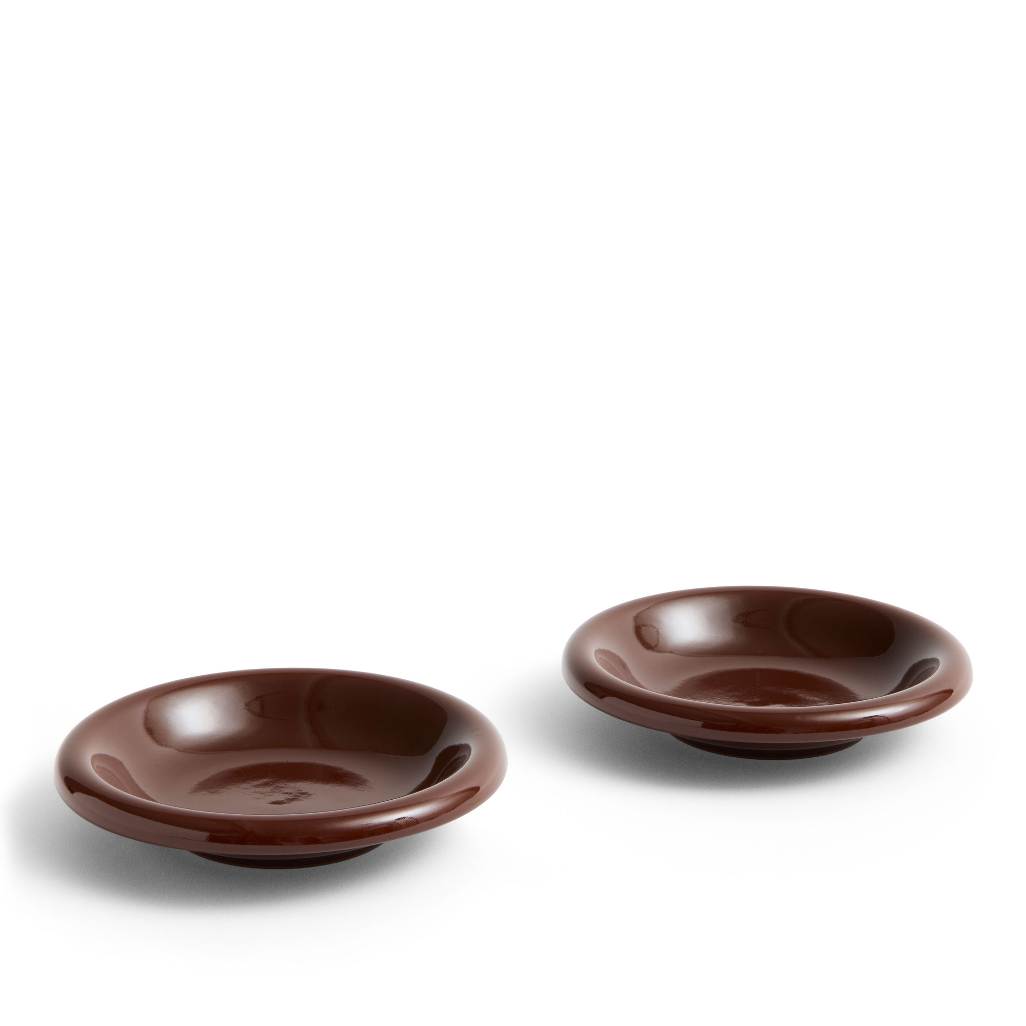 HAY - Barro Bowl Set of 2 Burgundy - Serveringssk&aring;lar - Pereira Office