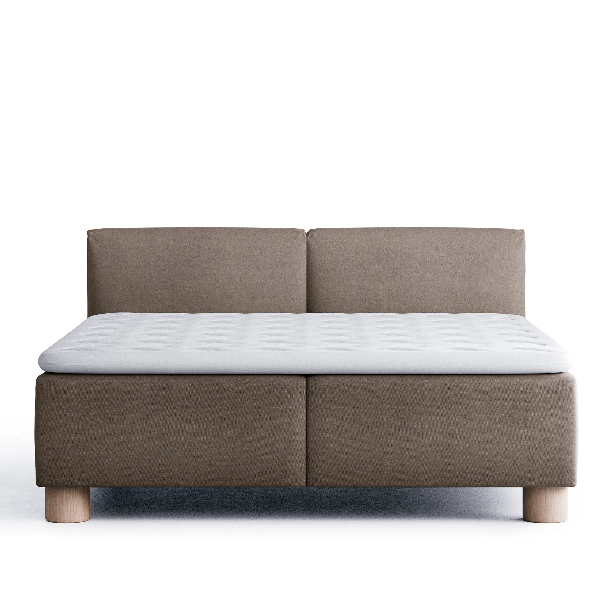L.A Double Bed inc Headboard Linara Lava Rock