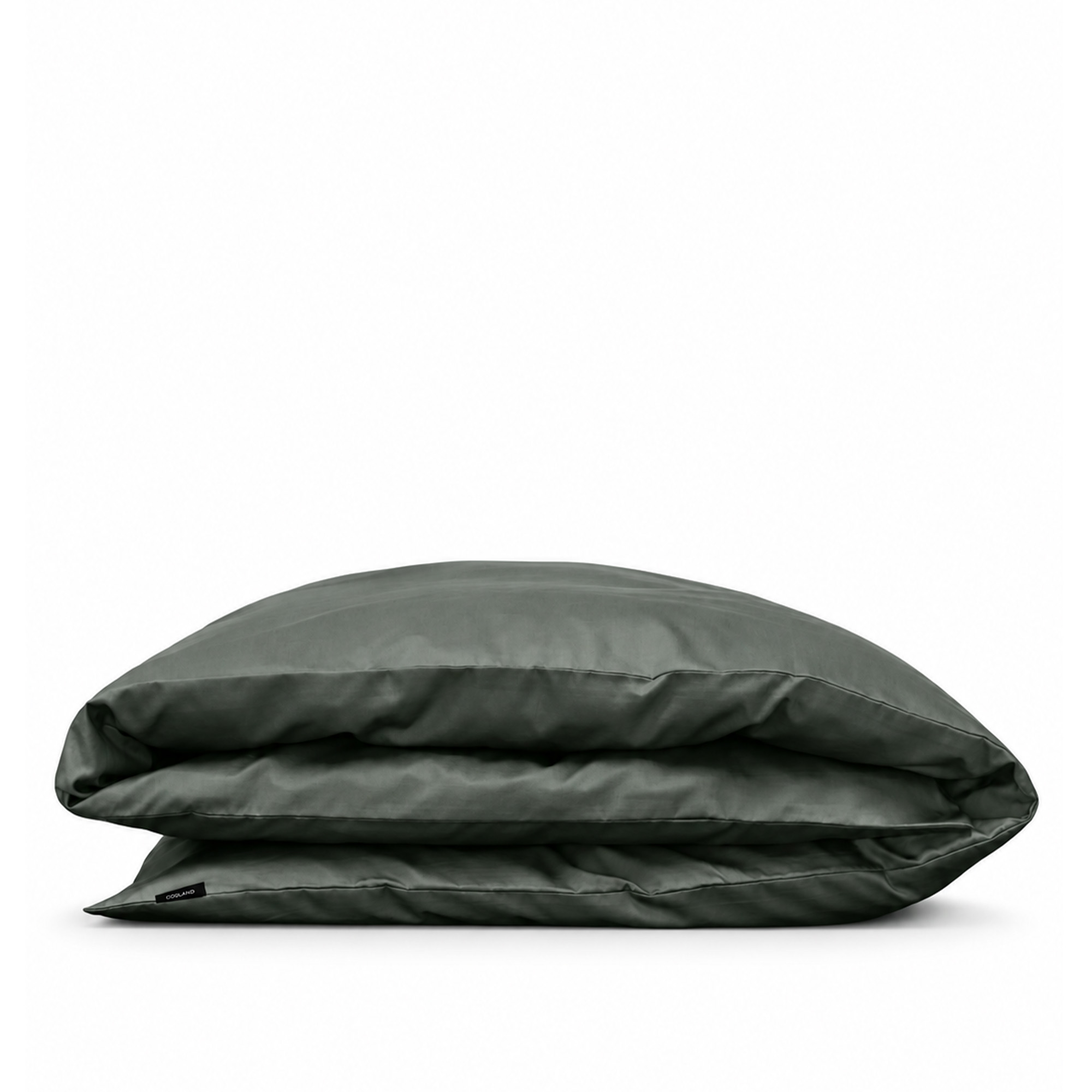 Ogland - Shade Duvet Cover 150x210 cm Moss Green - Dynetrekk - Grønn - Bomull