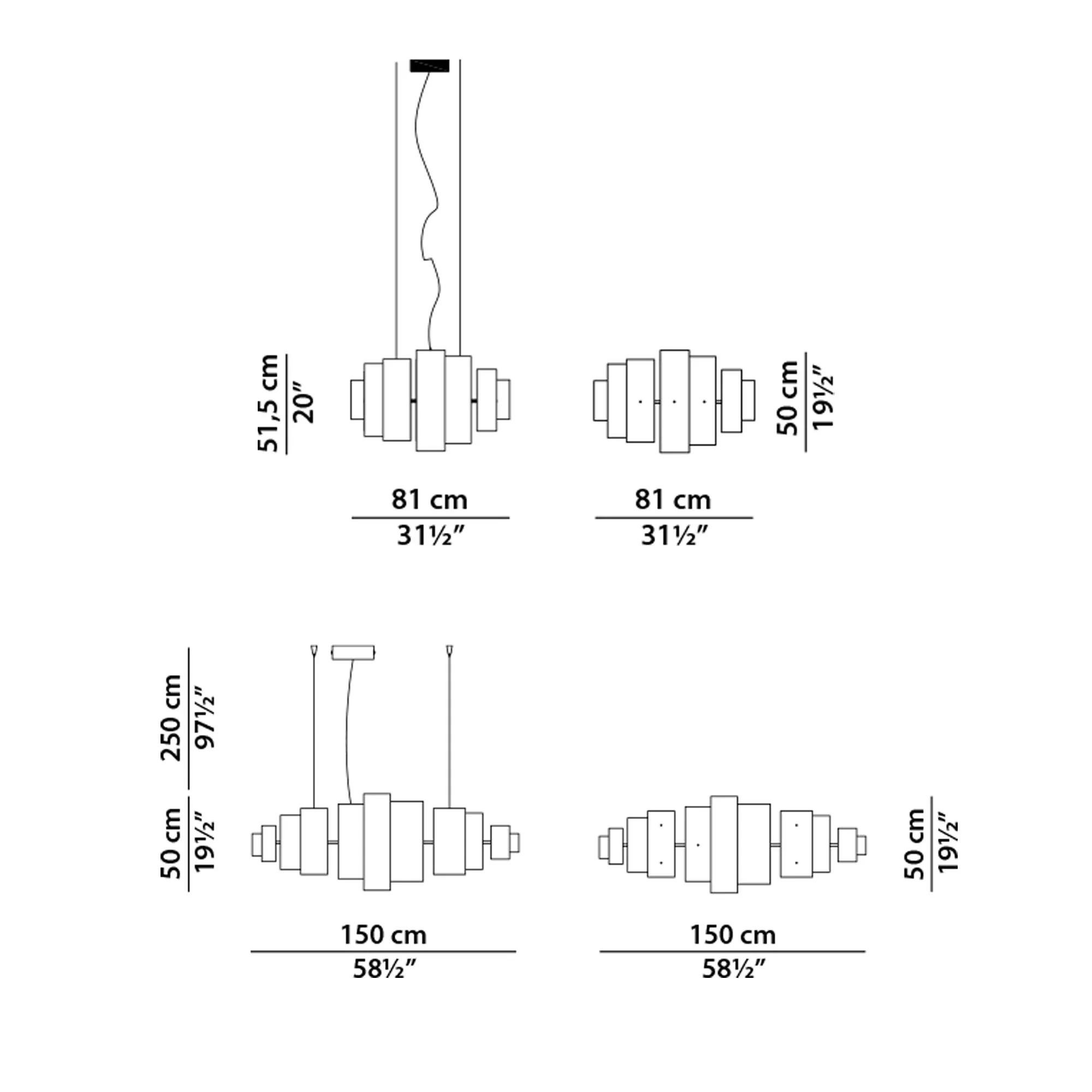 Lais Hanging Lamp