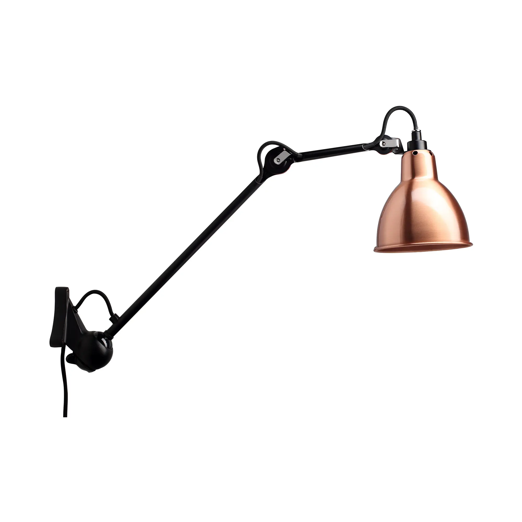 Lampe Gras No222 - Round - Svart bas