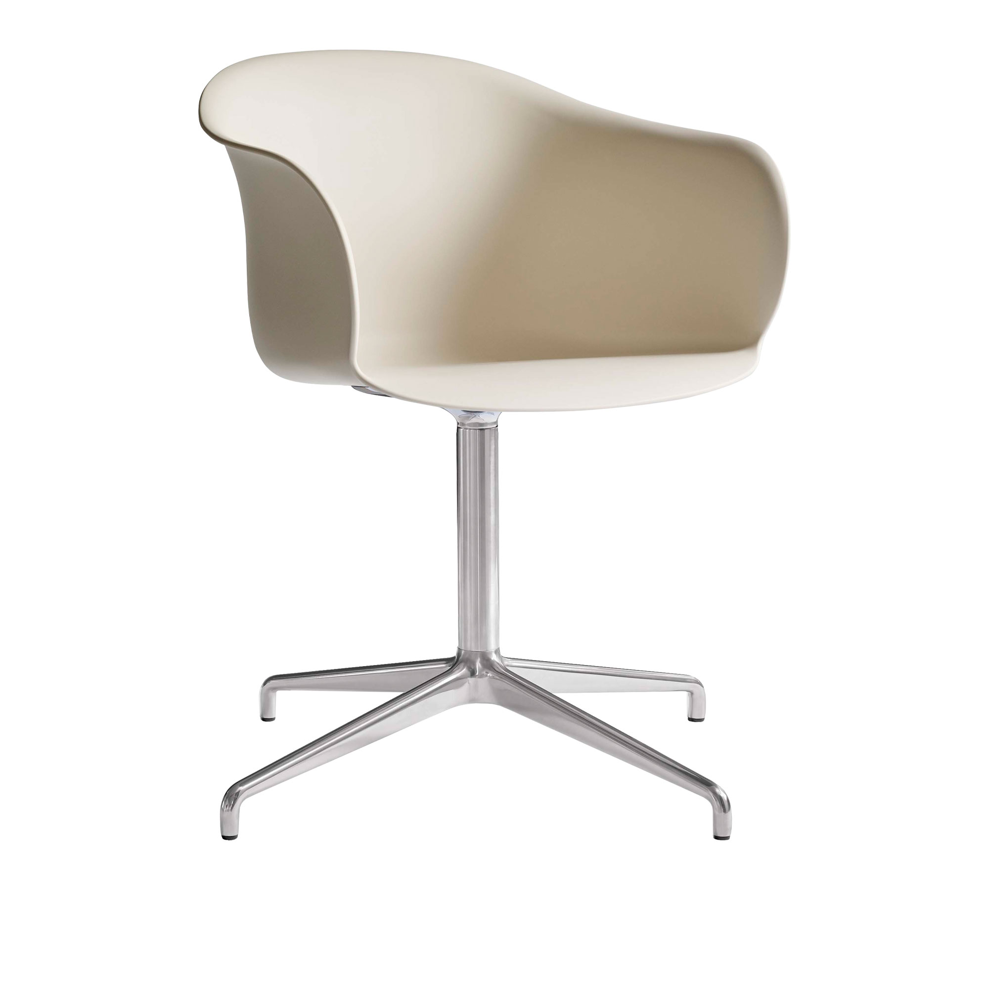 &Tradition - Elefy JH32 - Soft Beige - Polished aluminium - Spisestoler - Jaime Hayón - Beige - Metall/Plast