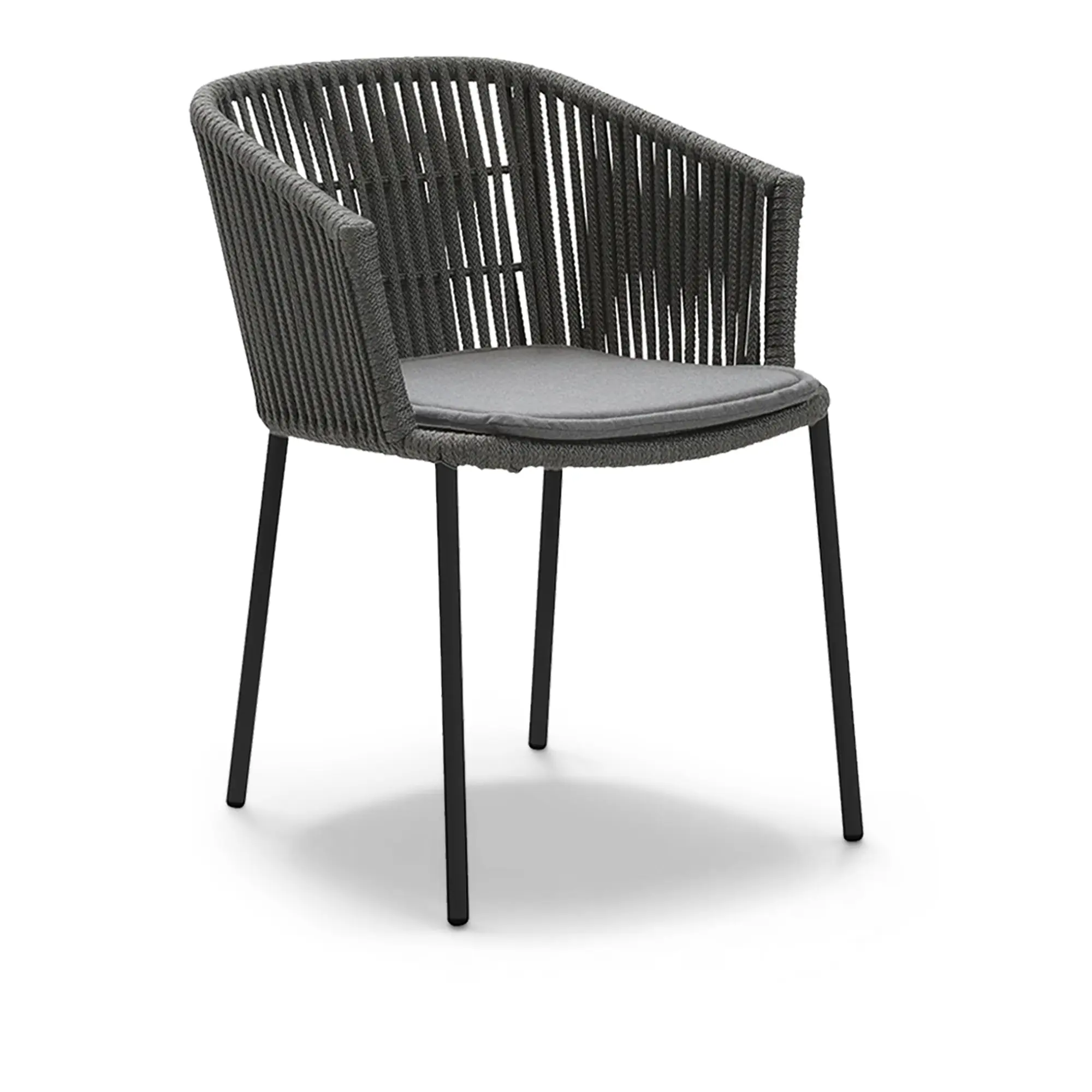 Moments Stol Stapelbar, Dark Grey inkl Dyna
