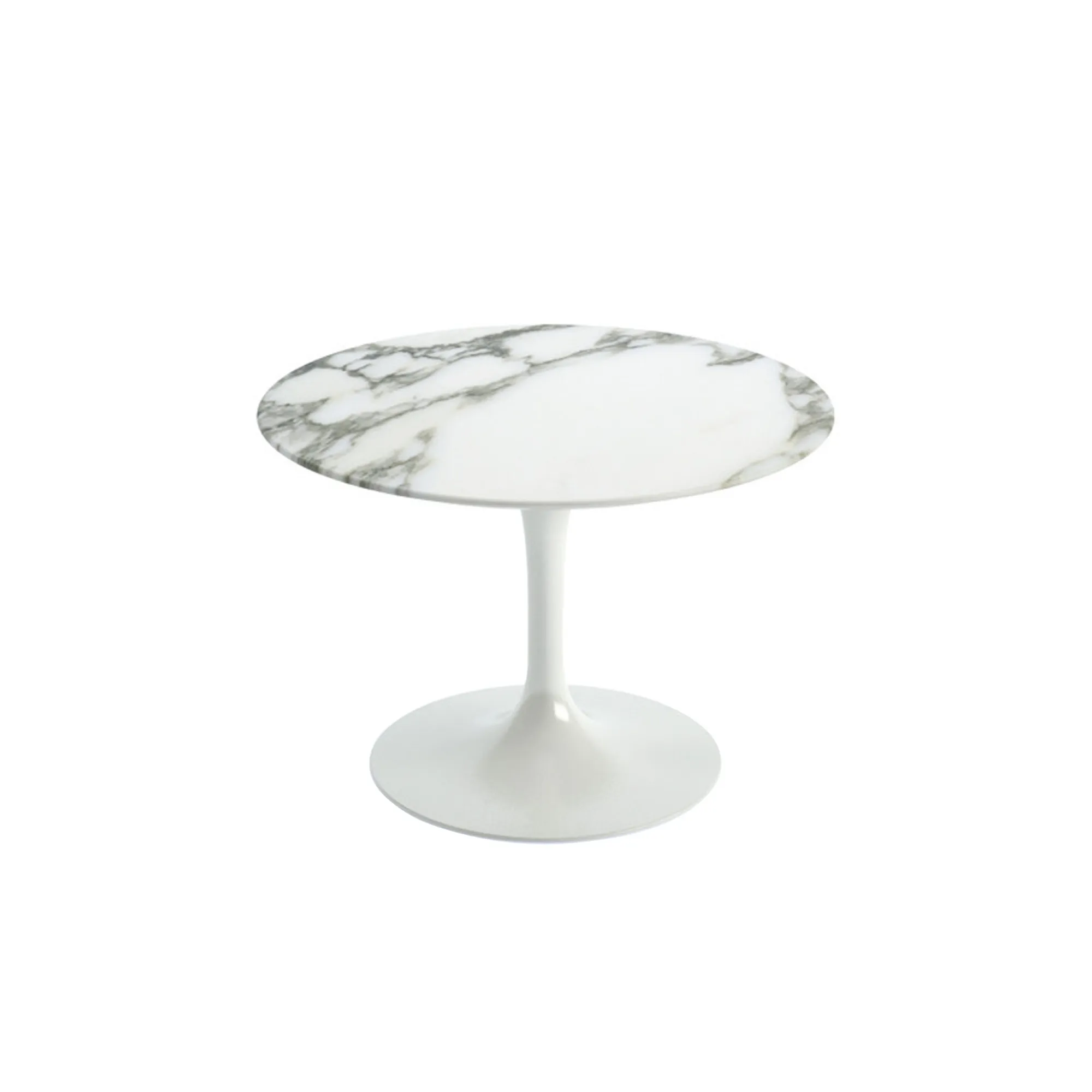 Saarinen Round soffbord Ø 51 cm White
