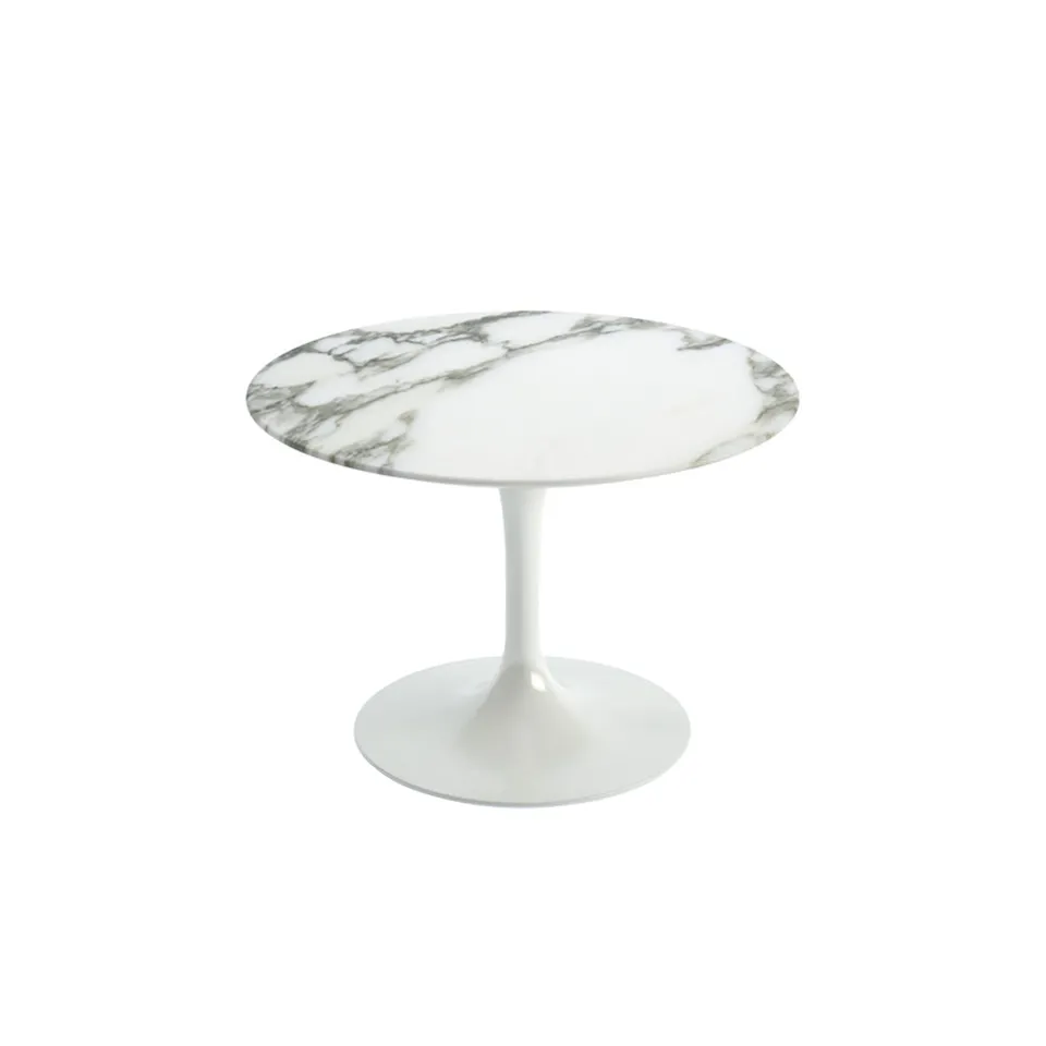 Saarinen Round soffbord Ø 51 cm White