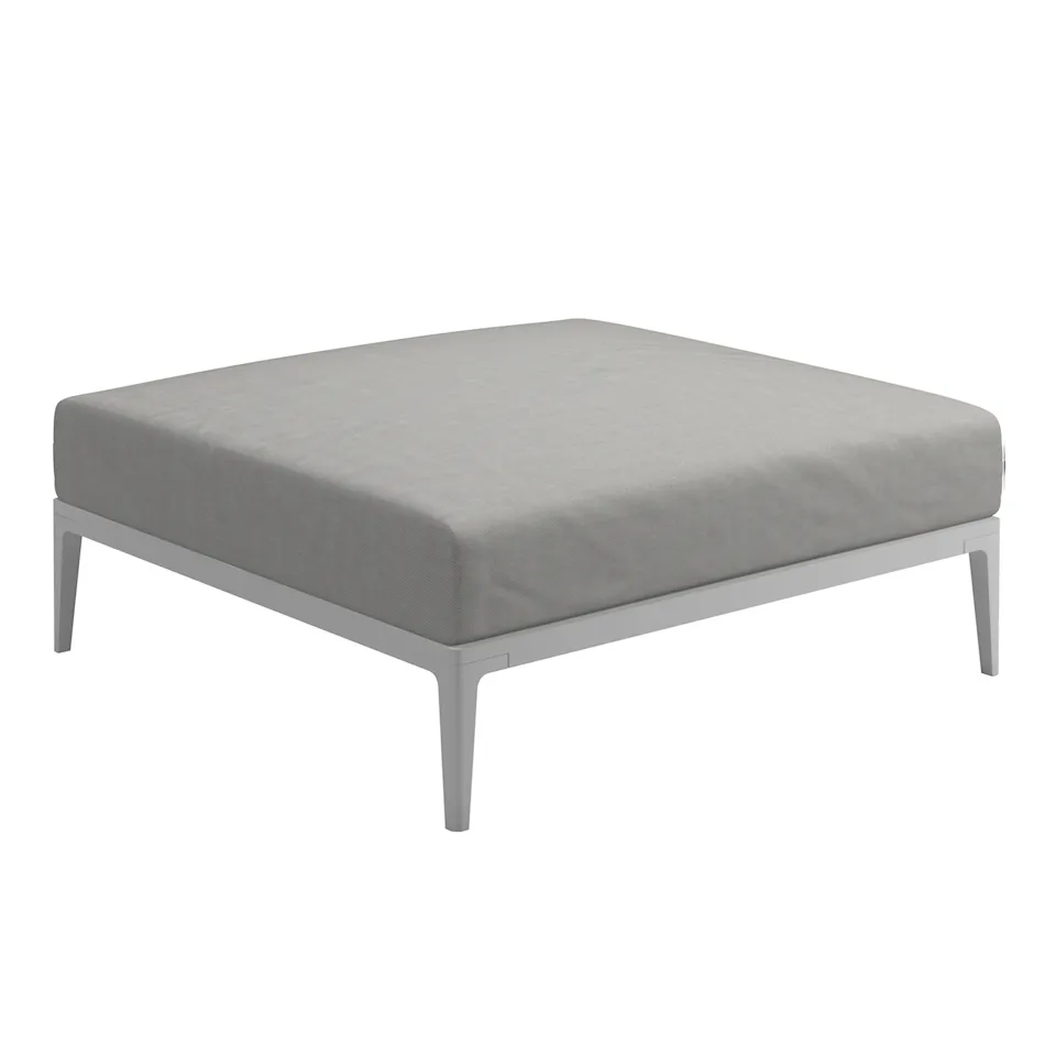 Grid Lounge Ottoman