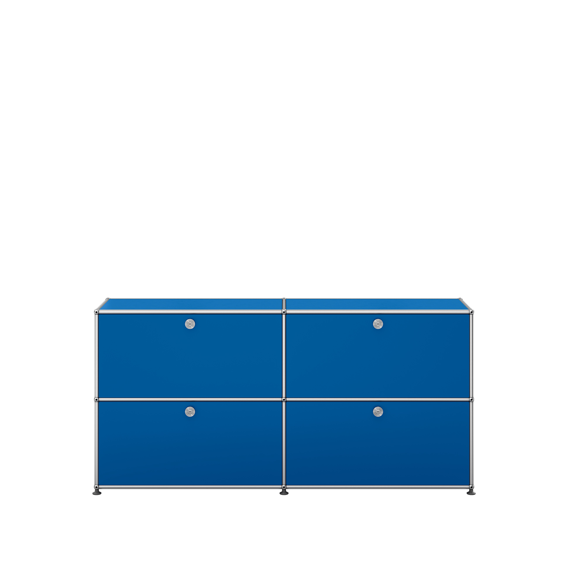 USM - USM Haller 109 Sideboard, Gentian Blue - Sideboards - Blå - Metall