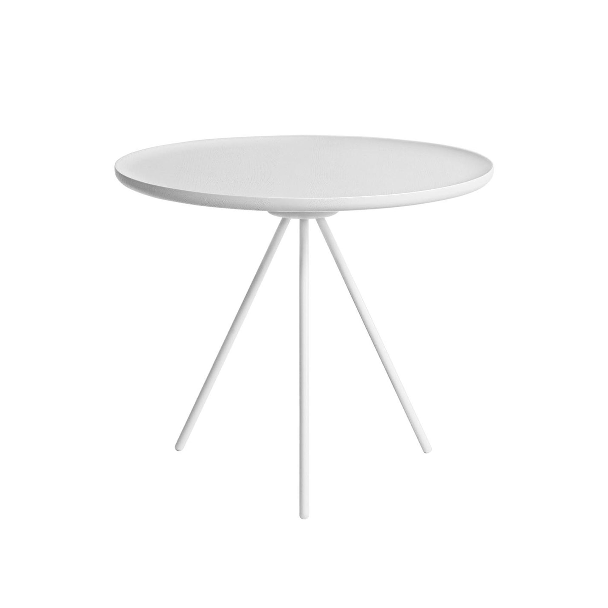HEM - Key Coffee Table - White/White - Småbord & sidobord - GamFratesi - Vit - Metall/Trä