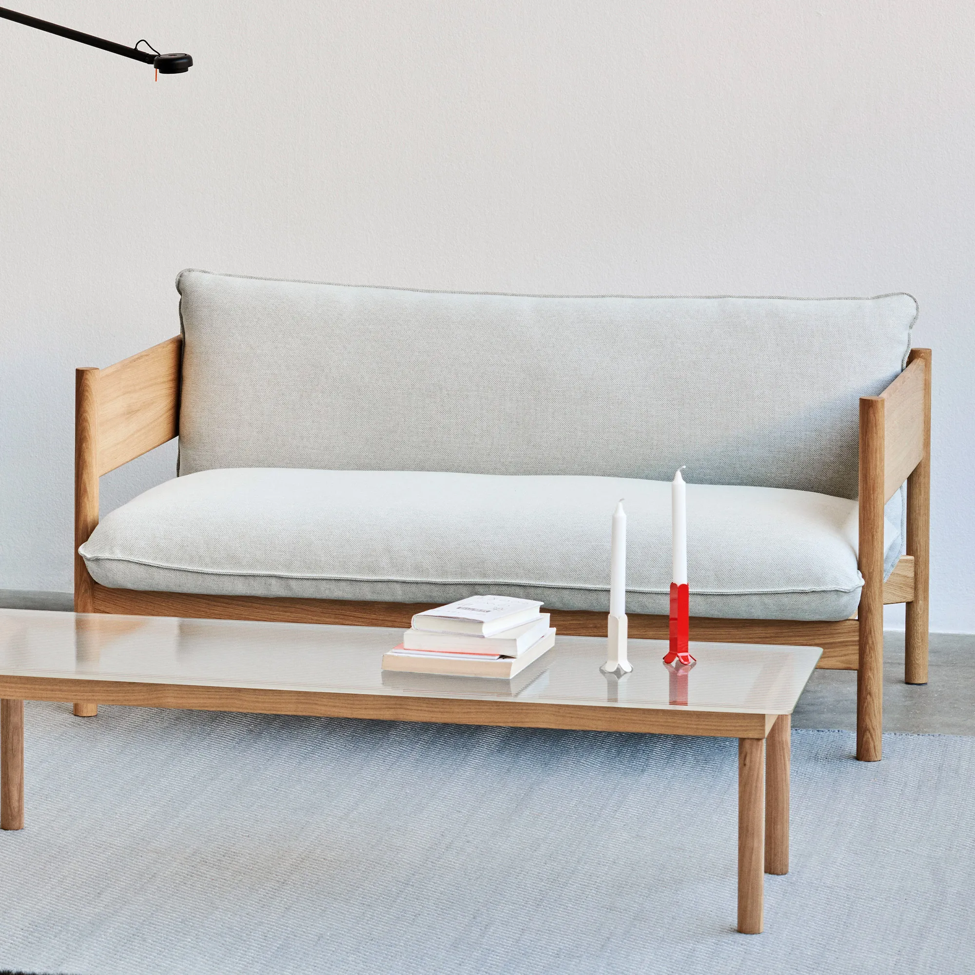 Arbour Club soffa Oiled Waxed Walnut