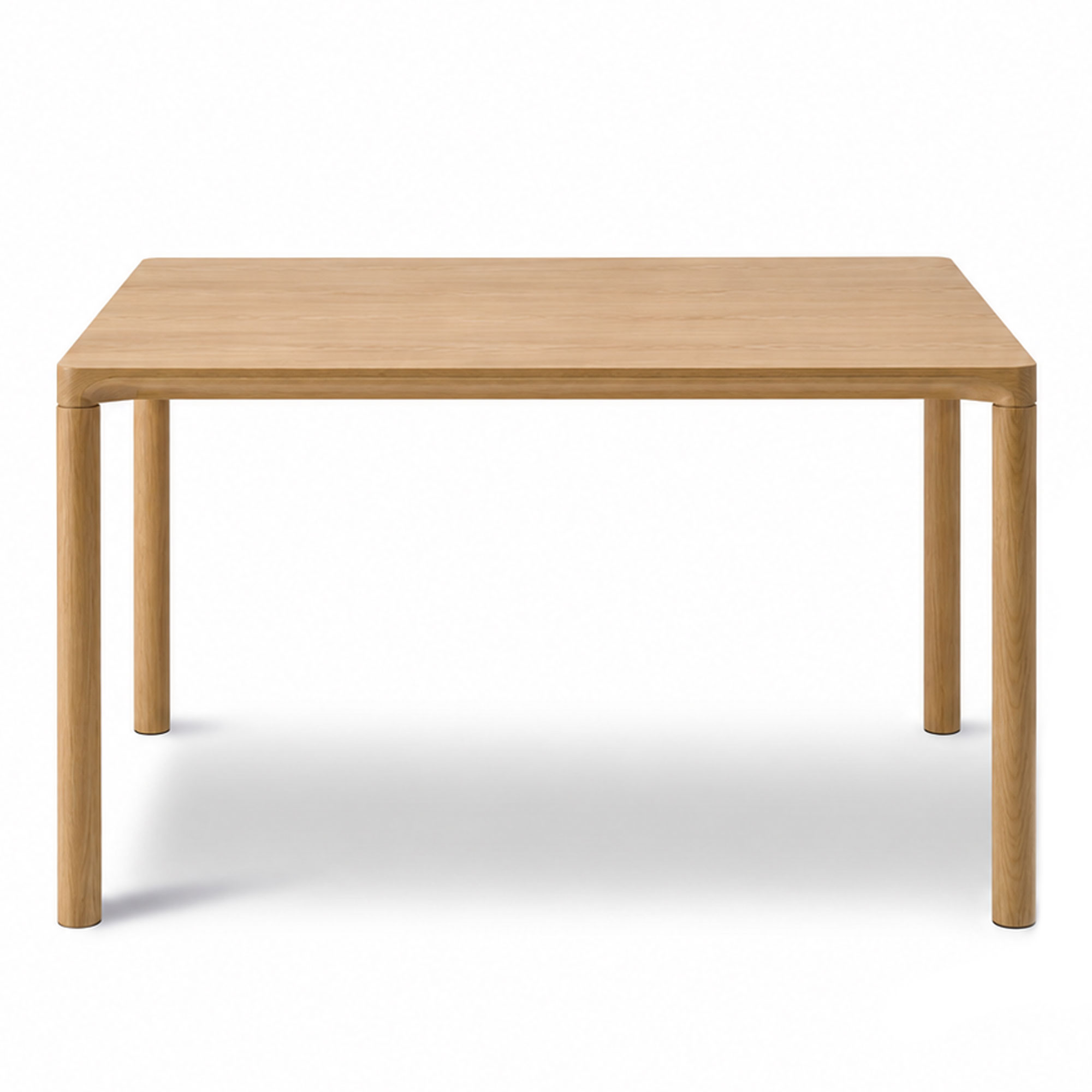 Fredericia Furniture - Piloti soffbord 75 x 75 cm oljad ek - Soffbord - Hugo Passos