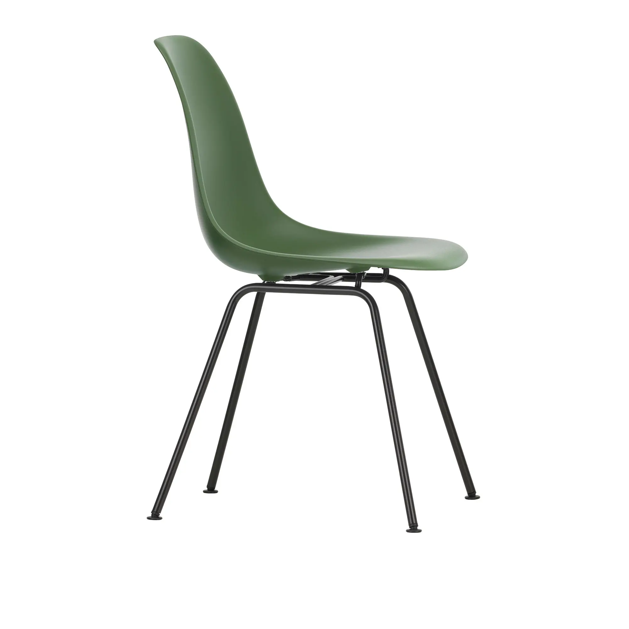 Eames RE Plastic Chair DSX stol Basic Dark