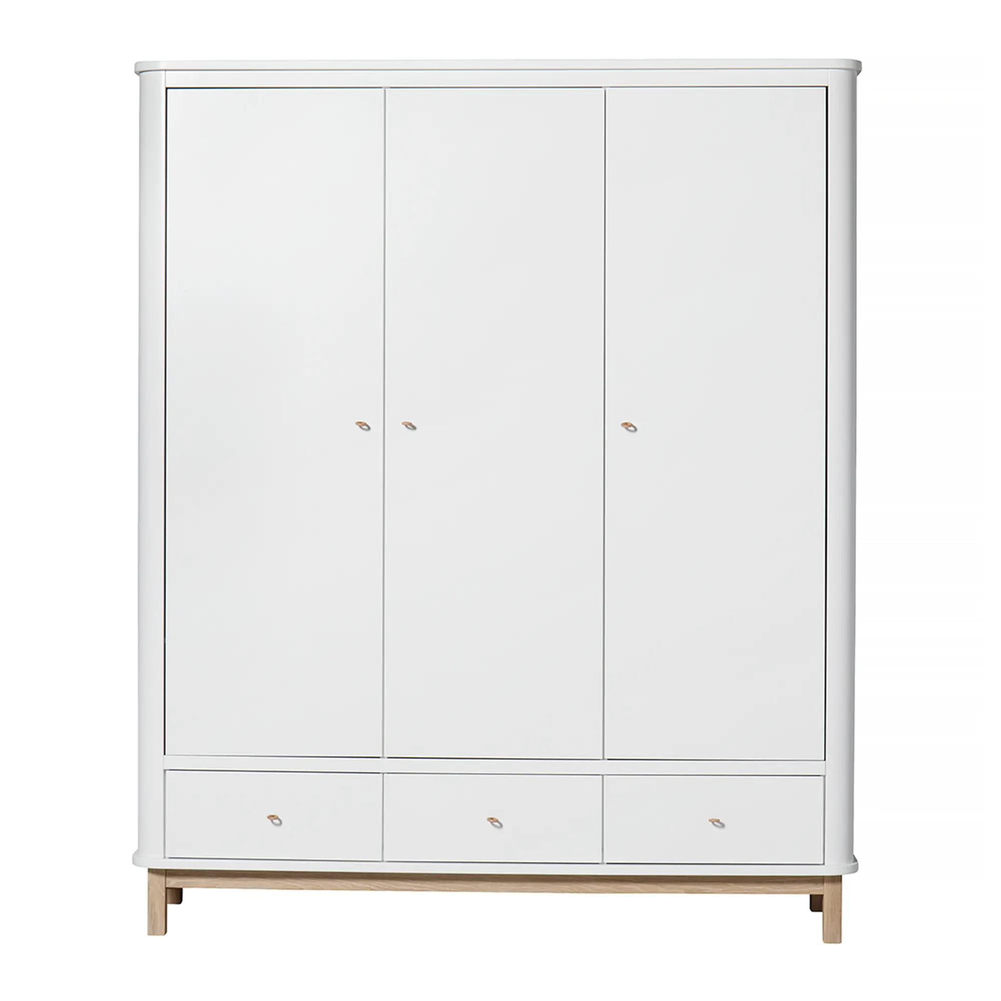 Wood Wardrobe 3 Doors