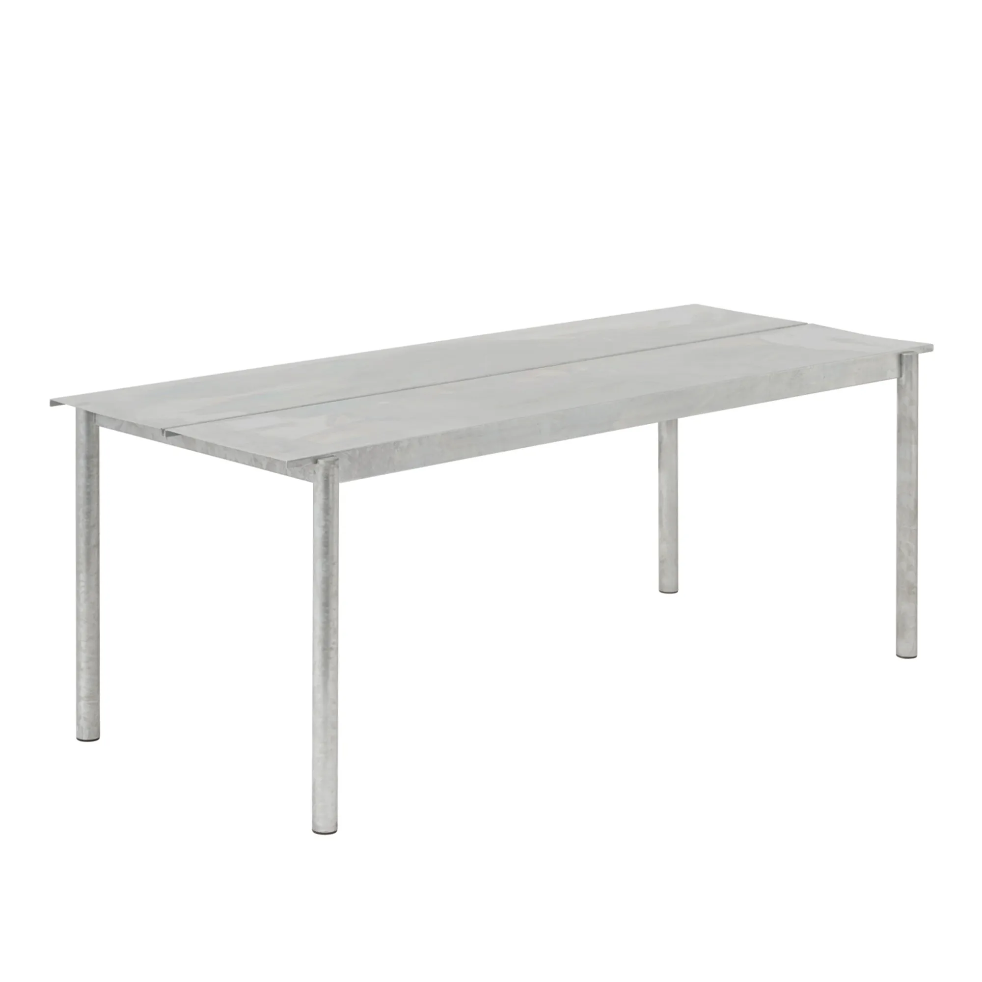 Linear steel table 200cm
