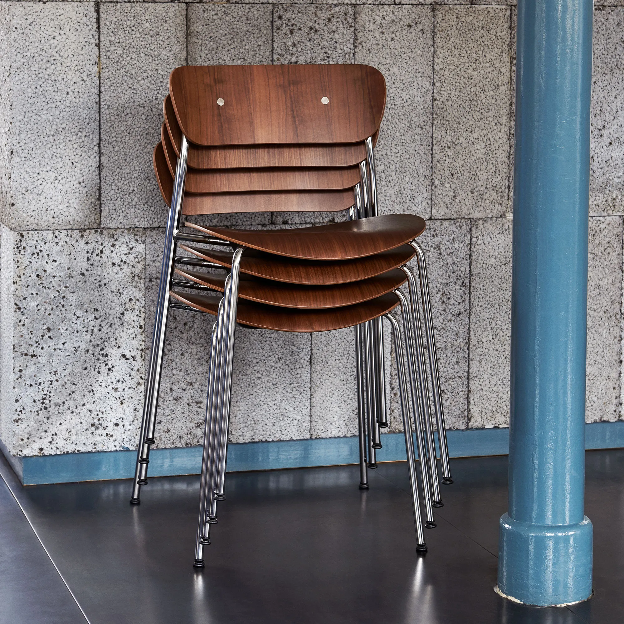 Pavilion Chair AV1 - Chrome