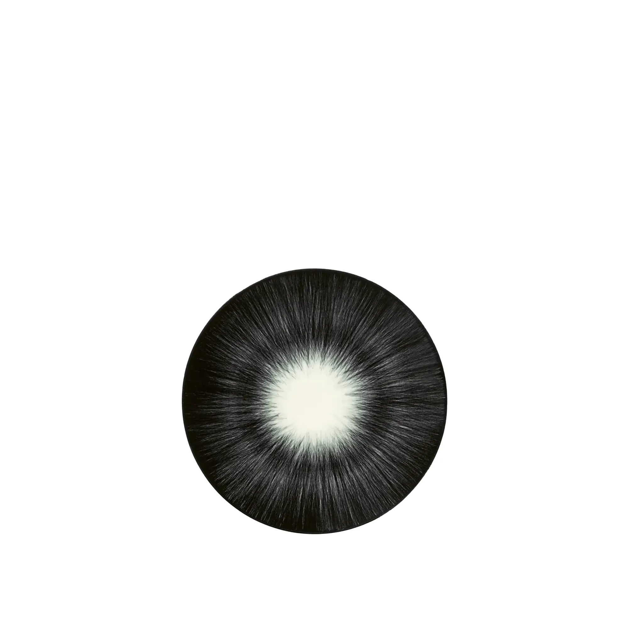 Plate Dé White/Black Var 5