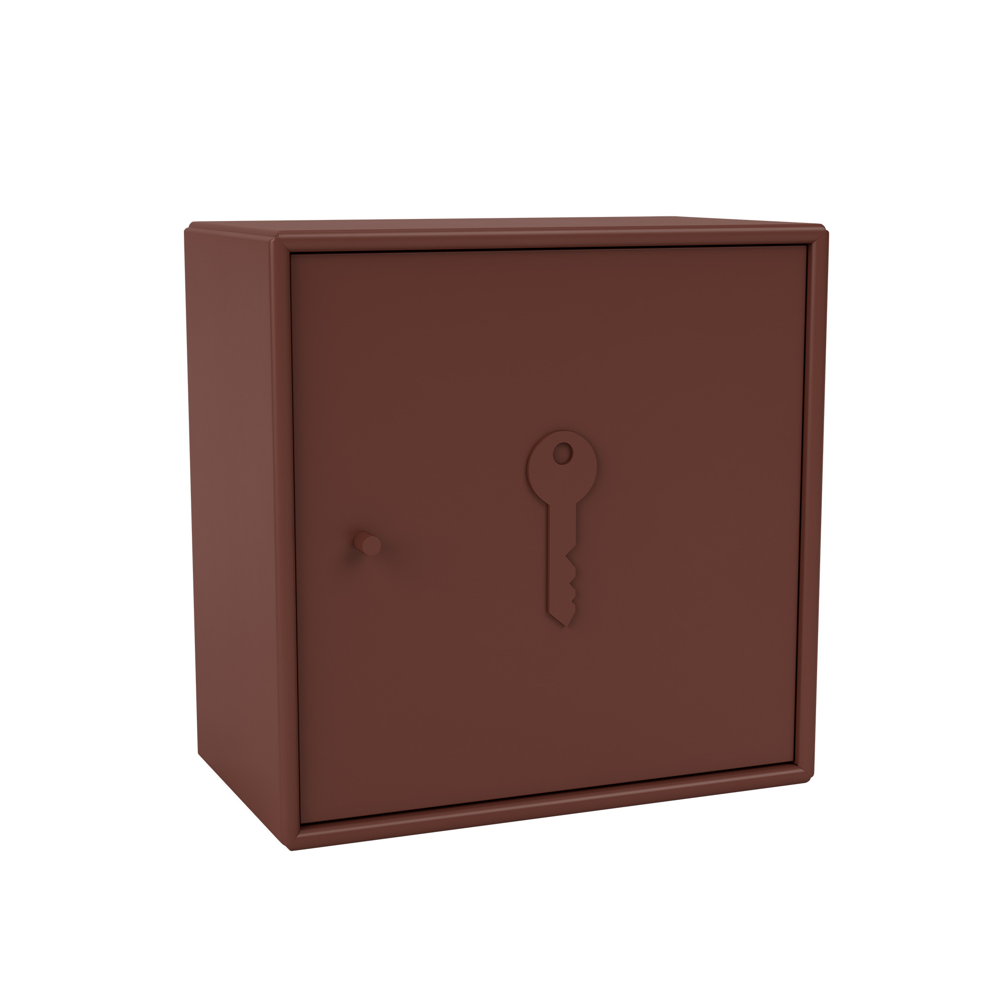 montana - unlock key cabinet 155-masala 04 suspension rails - skåp och vitrinskåp - peter j. lassen - brun - trä