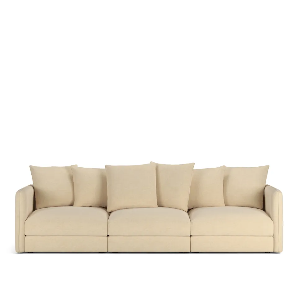Pavarotti 3-Seater, Removable Cover, Cushion Variant 01, Sienna 101
