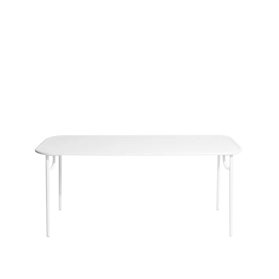 Week-end rectangular mediu, jade green