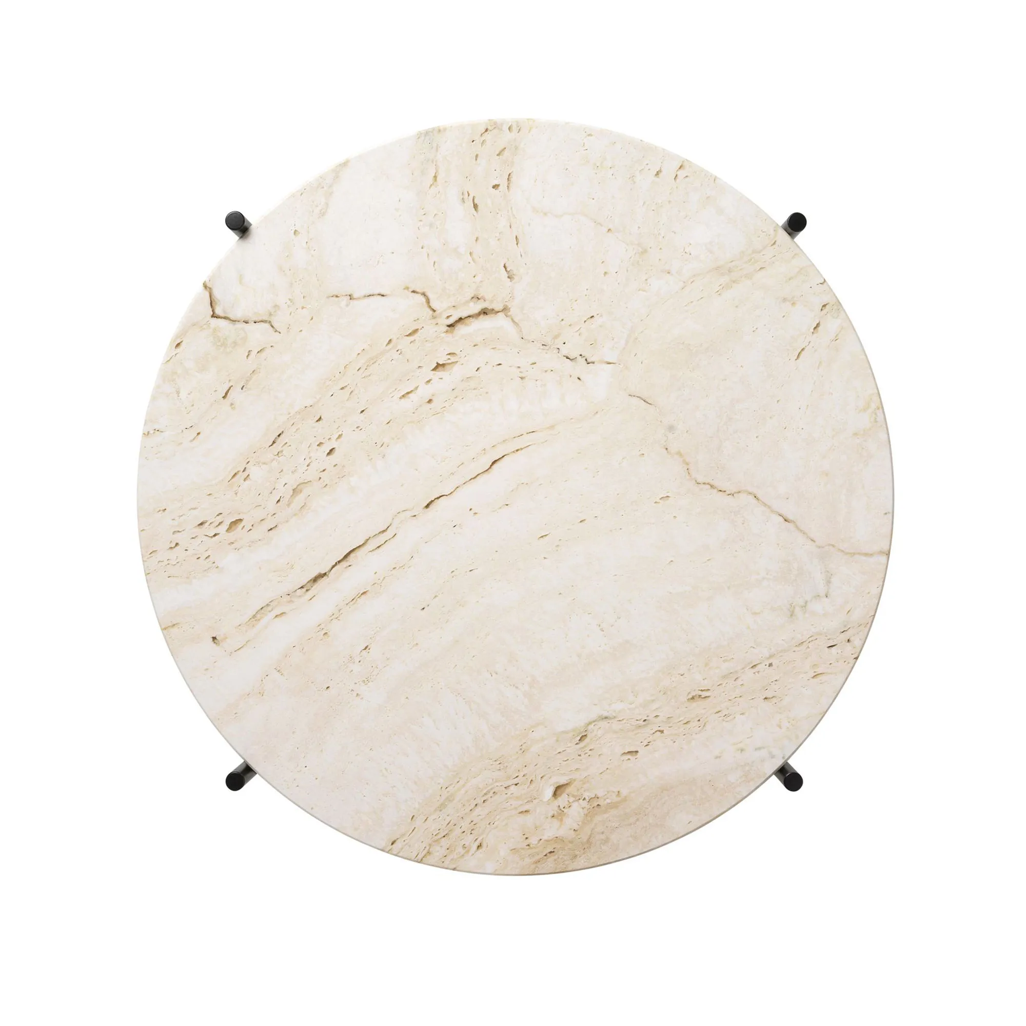 TS soffbord Ø55 cm svart