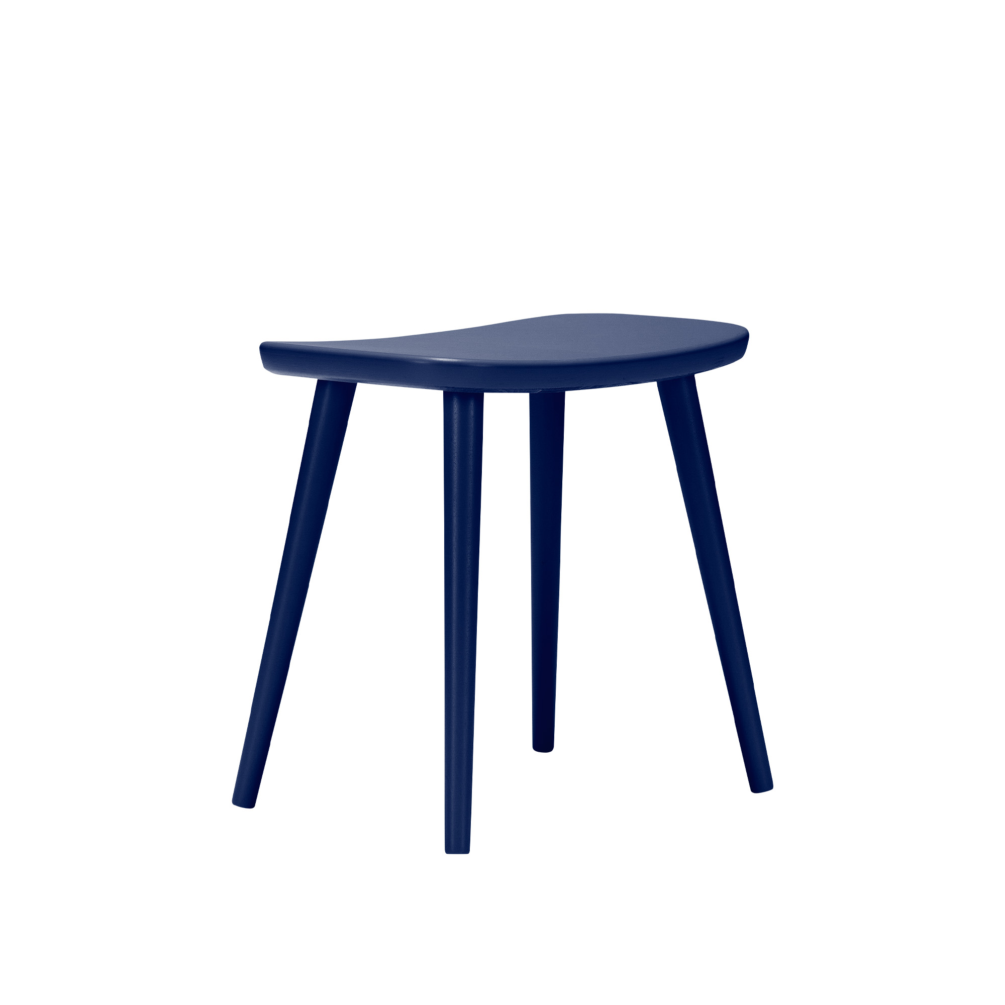 Stolab - Palle Pall, Ytbehandling Midnattsblå 58 - Sittpallar - Yngve Ekström - Blå - Trä