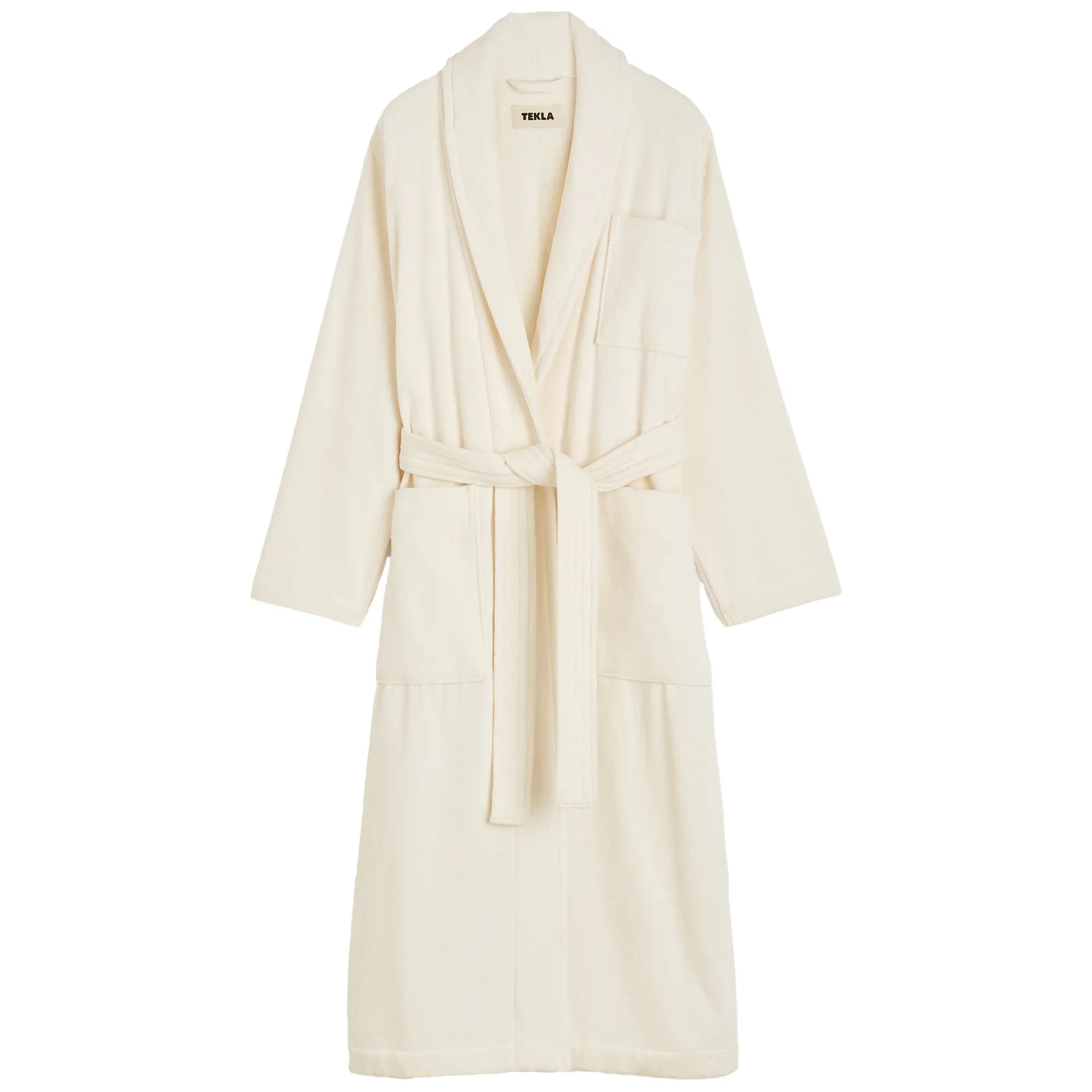 Classic Solid Ivory badekåpe