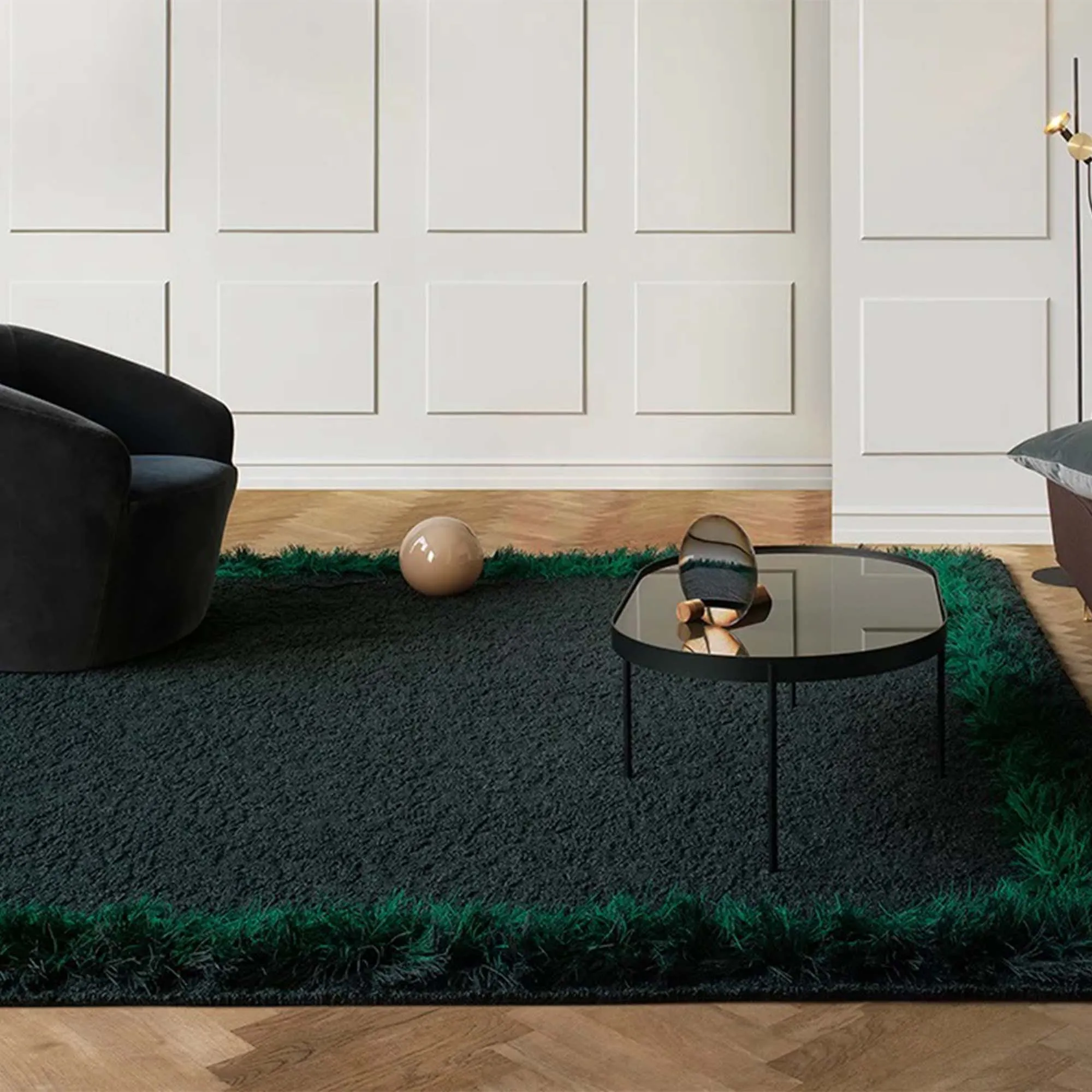 Feather Rug