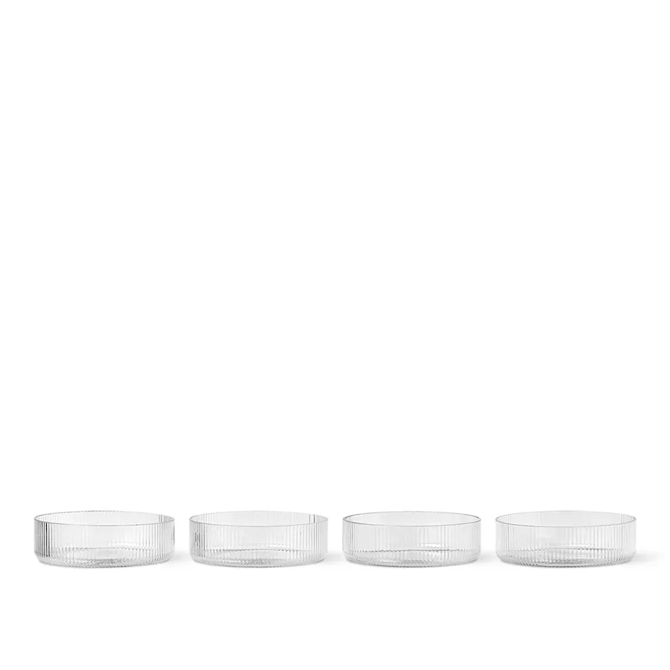 Ripple serveringsskål 4-pack