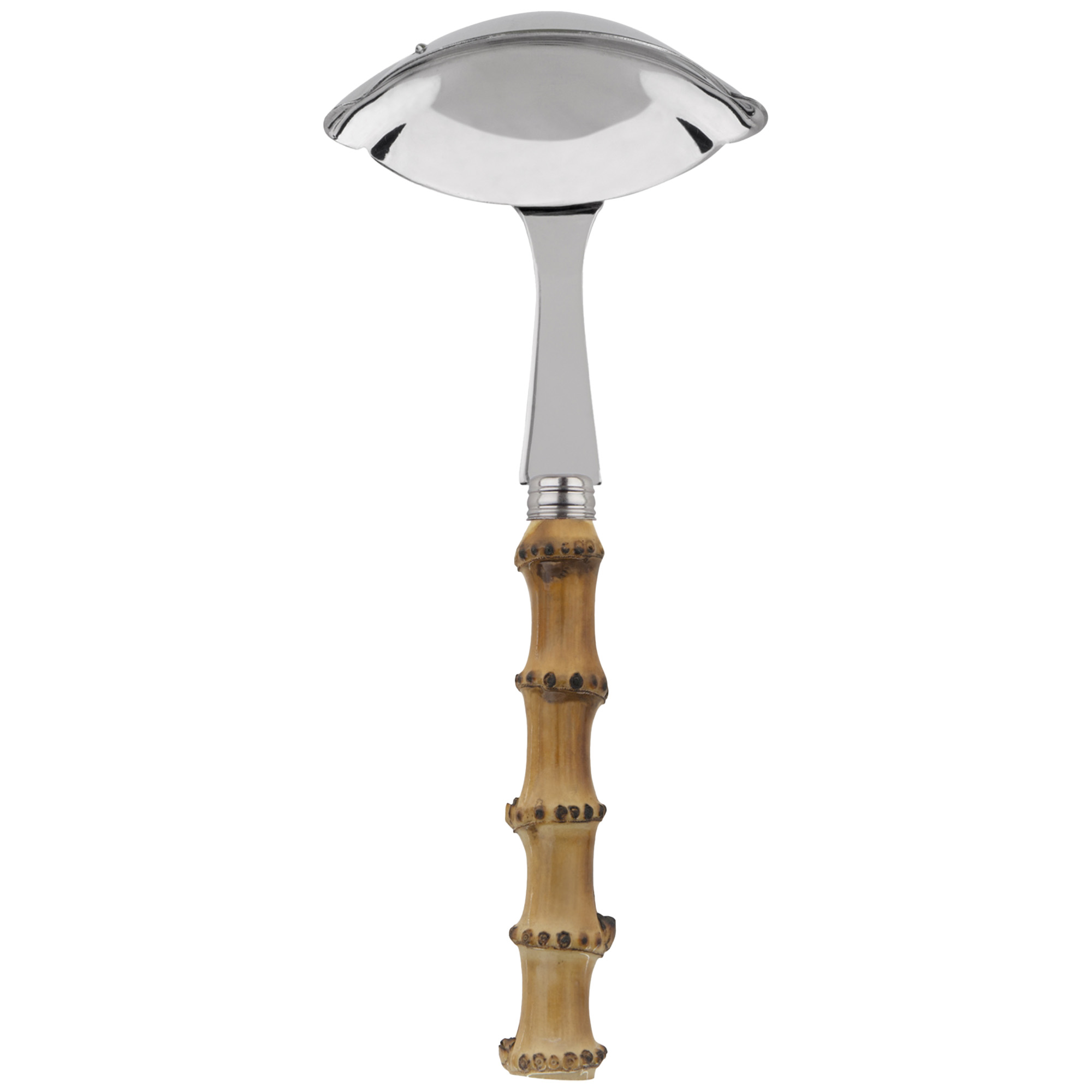 Sabre Paris - Panda Gravy Ladle Bamboo - Serveringsbestick - Pascale Gelb | Servering - Bestick - Serveringsbestick | Möbelexperten