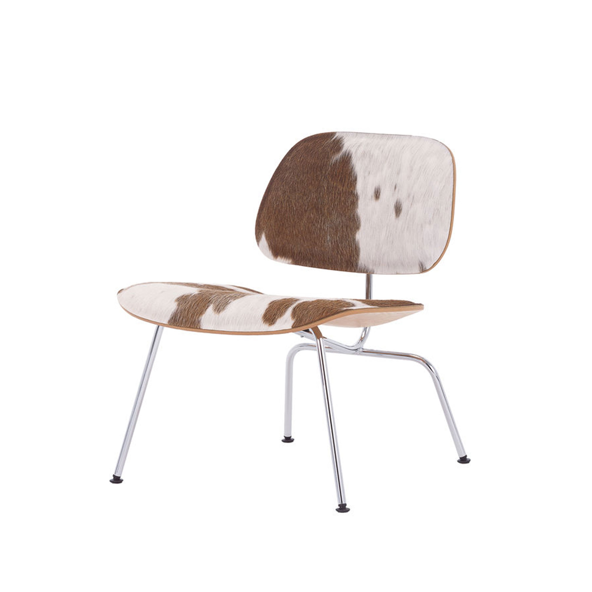 Vitra - Plywood Group - LCM, Plywood - Svart ek - Fåtöljer - Charles & Ray Eames - Brun - Metall/Trä/Plast