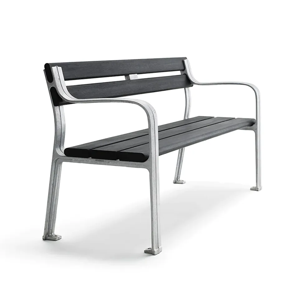Joy Soffa Svartlaserad Mahogny